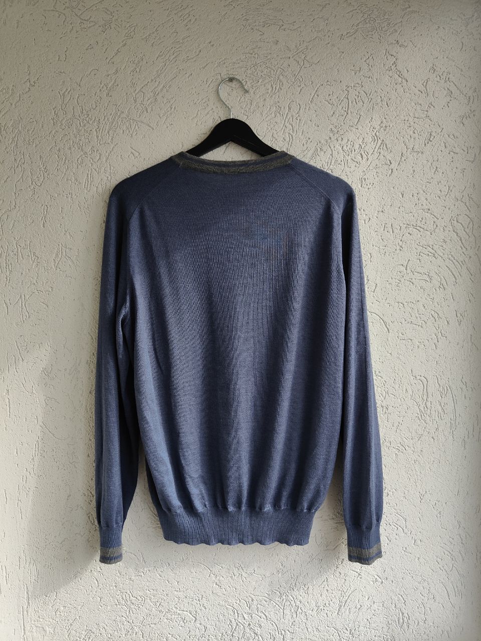 Brunello Cucinelli Wool Cashmere Crew Neck Jumper Sweater