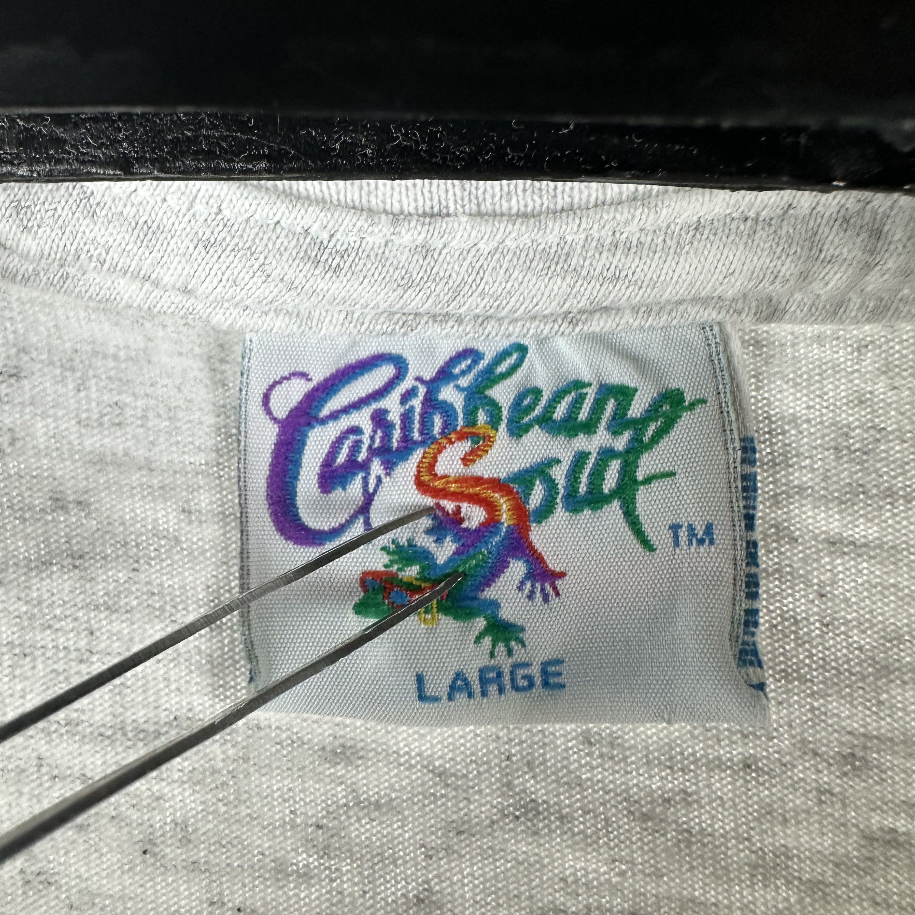 Vintage 1992 Alabama Crimson Tide Roll Tide NCAA Caribbean Soul Tee Size US L / EU 52-54 / 3 - 5 Thumbnail