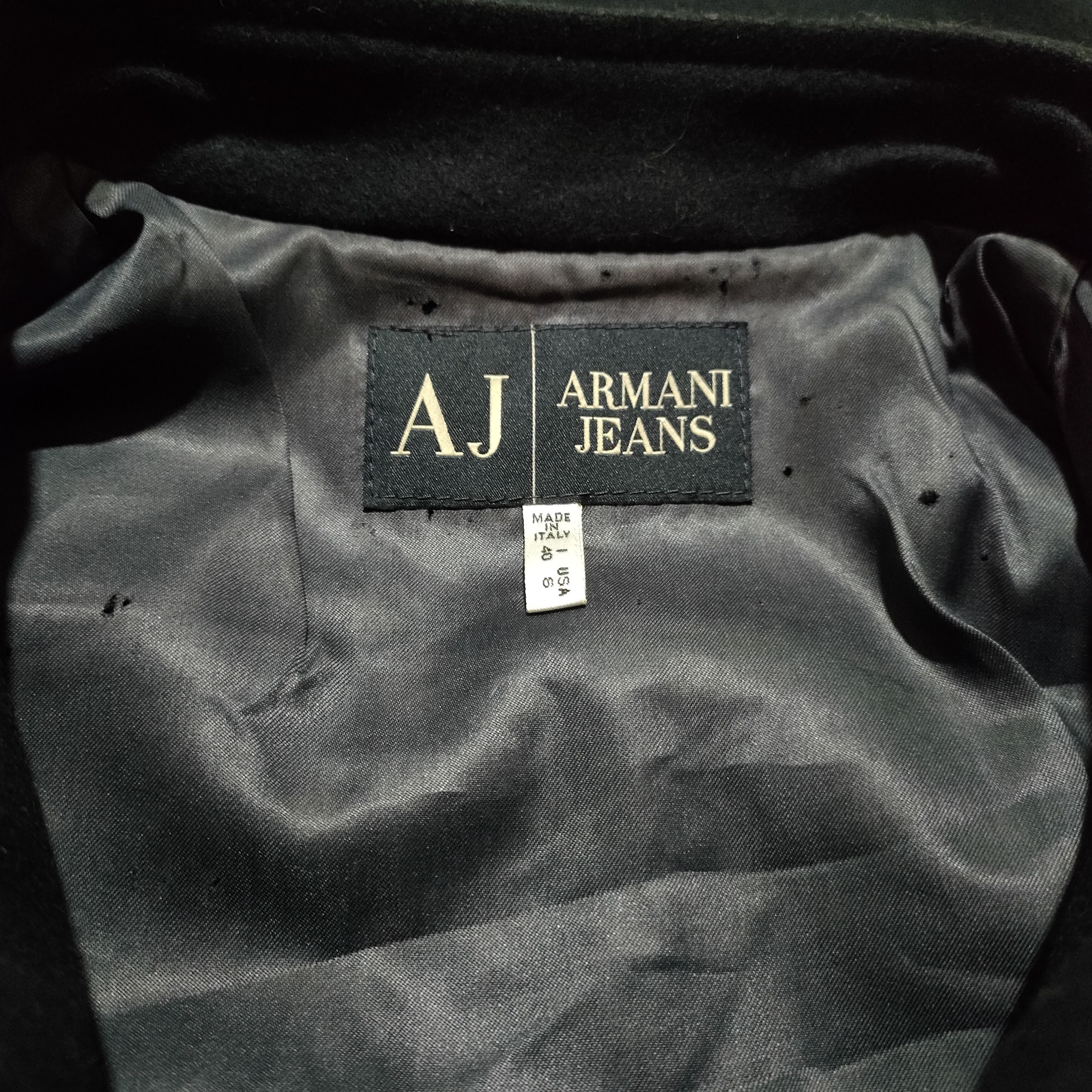 Armani Vintage Armani Jeans Coat Size S / US 4 / IT 40 - 9 Thumbnail