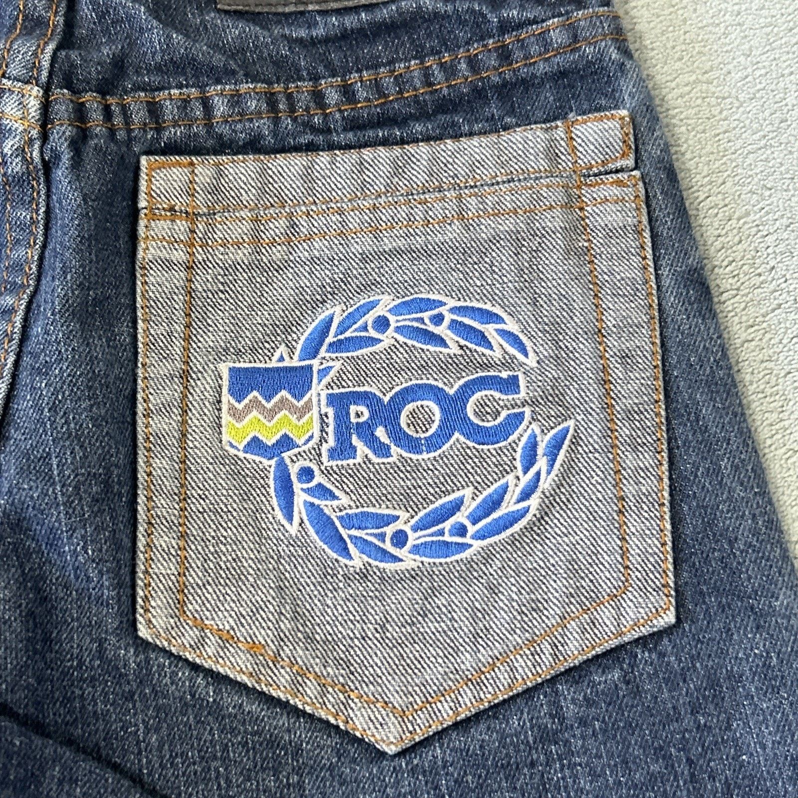 Rocawear Straight Jeans Youth Boys 7 24x22 Rocawear Loose Hamiltom Size US 26 / EU 42 - 3 Thumbnail