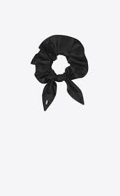 image of Saint Laurent Paris Oc11Z0124 Scarf In Black, Men's