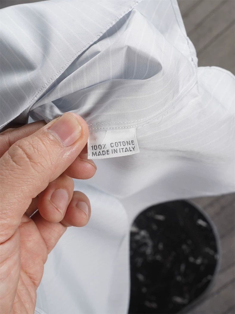 Loro Piana LORO PIANA size43 Ultra-high count cotton shirt Size US XS / EU 42 / 0 - 8 Thumbnail
