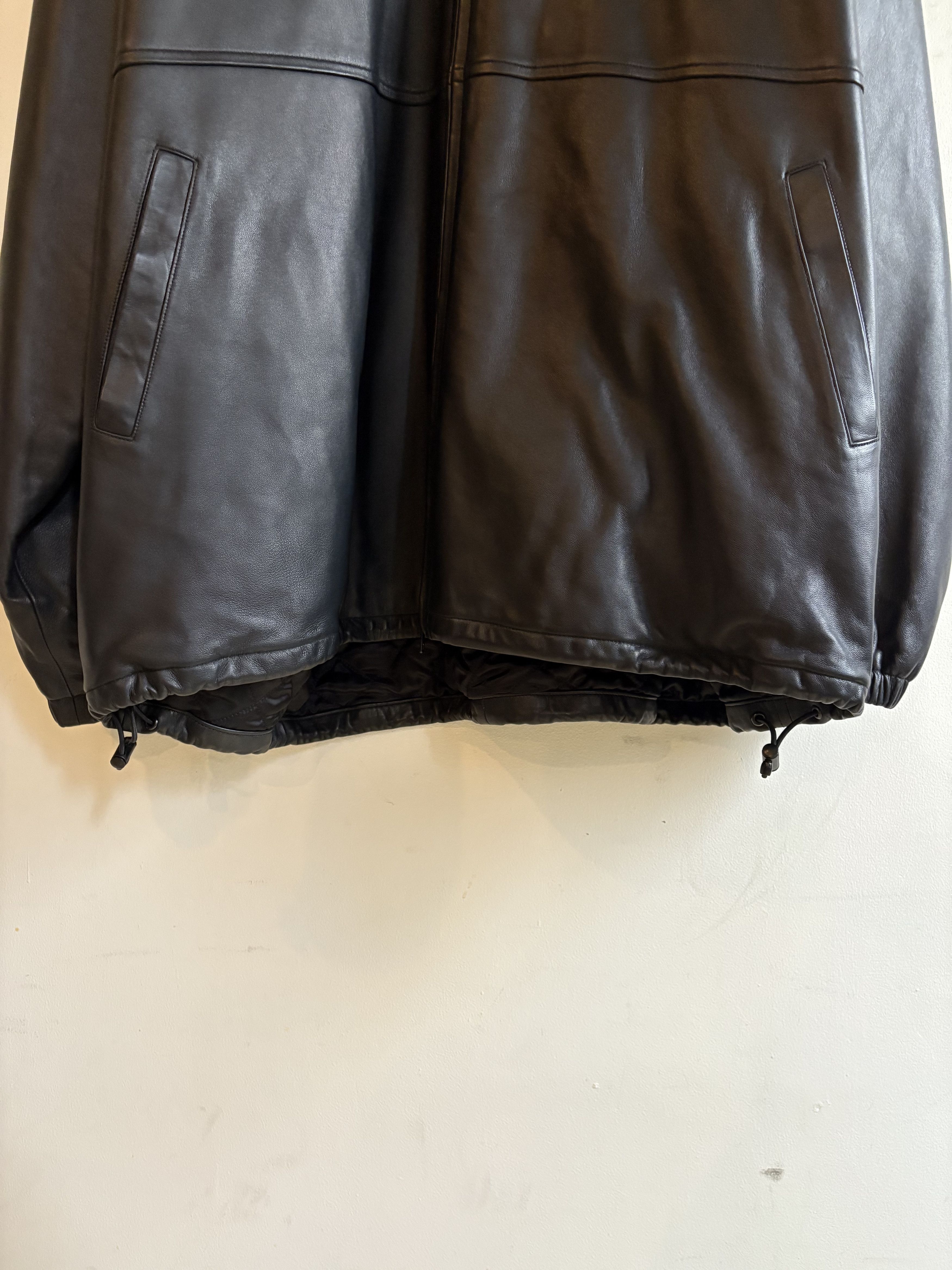 Balenciaga Balenciaga Lamb Leather Track Top Jacket Size US S / EU 44-46 / 1 - 15 Thumbnail