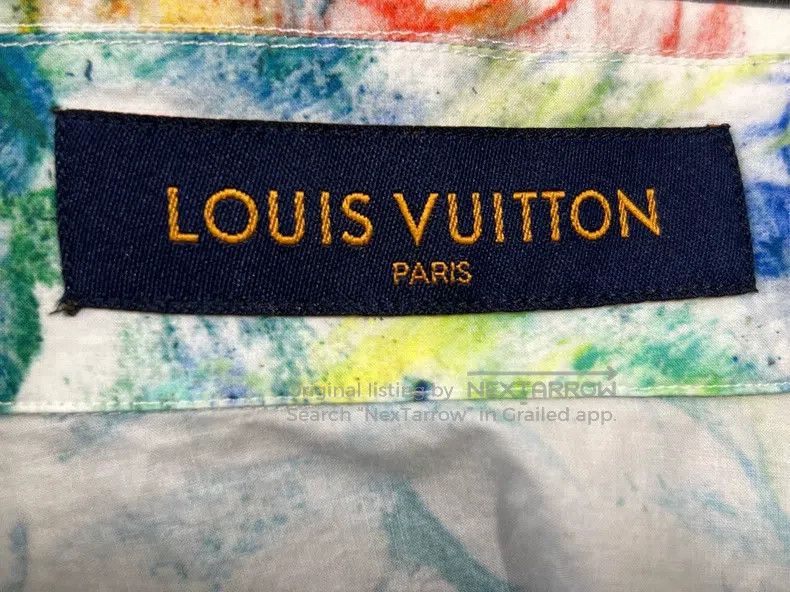 Louis Vuitton Louis Vuitton Crayon Doodle Short Sleeve Shirt Size US S / EU 44-46 / 1 - 7 Thumbnail