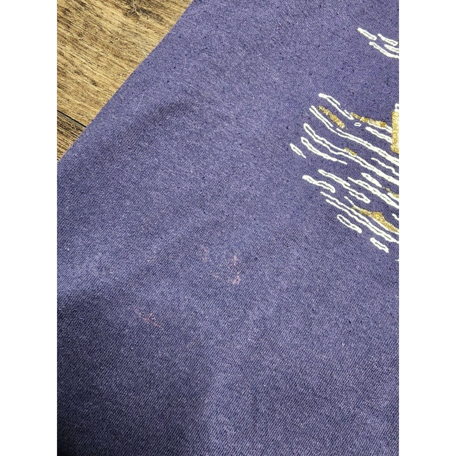 Hanes VINTAGE Hanes 90s Blue Boat T-Shirt Mens Medium Single Stitch Sailing USA Size US M / EU 48-50 / 2 - 6 Thumbnail