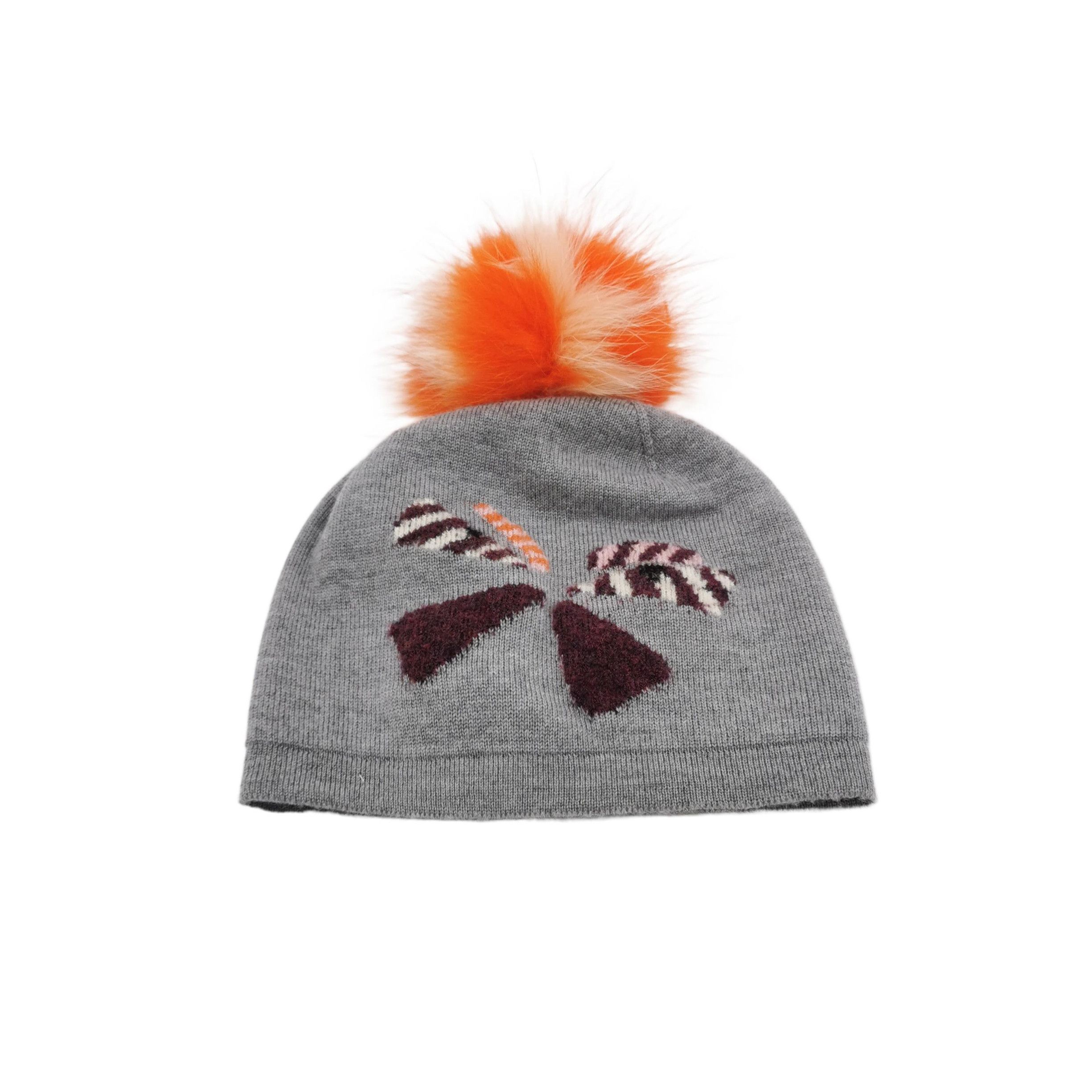 Fendi Fendi Wool Pom-Pom Beanie One Size Size ONE SIZE - 1 Thumbnail