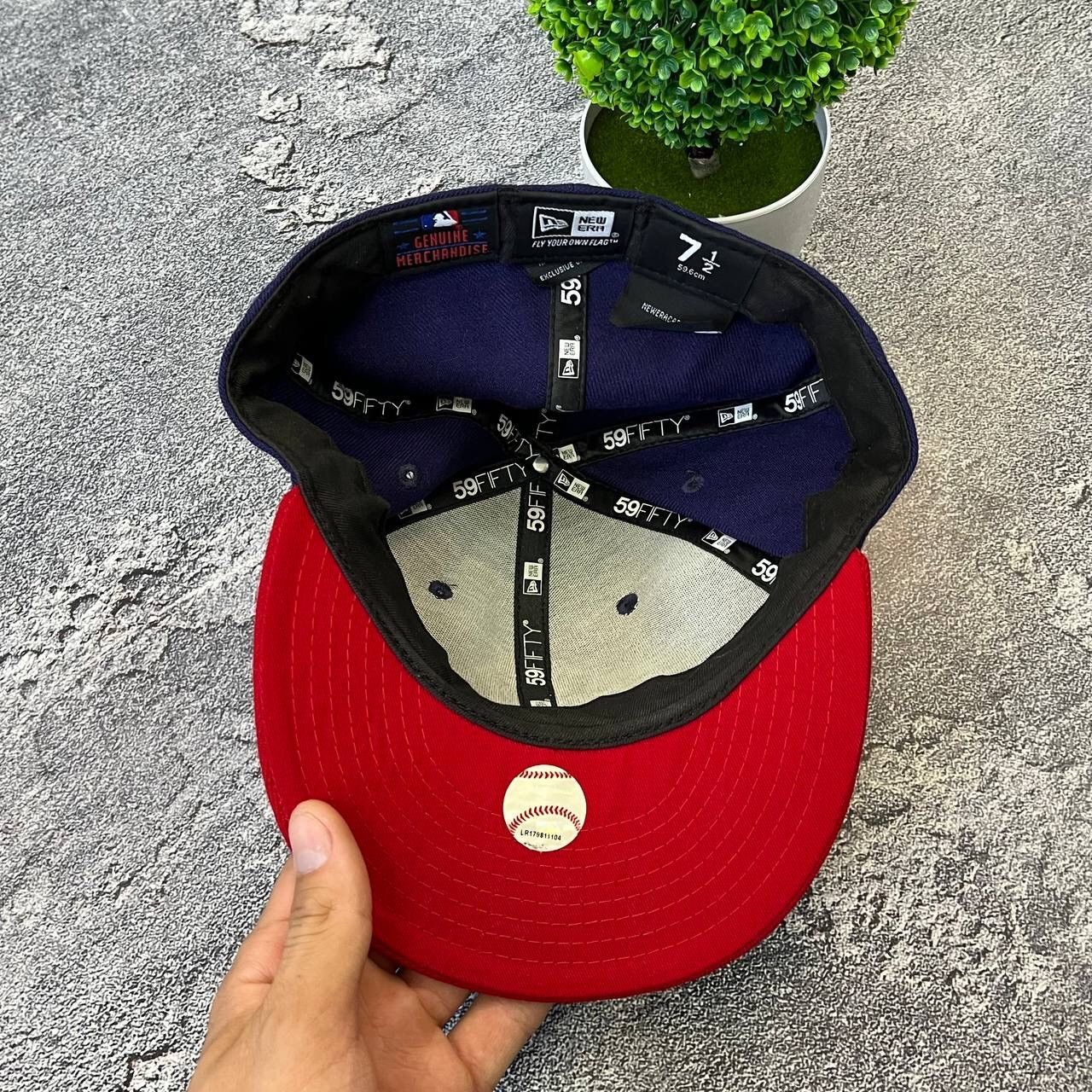 New Era × Vintage Vintage New Era York Yankees Navy Manolo Prado Fitted 59 Size ONE SIZE - 3 Thumbnail