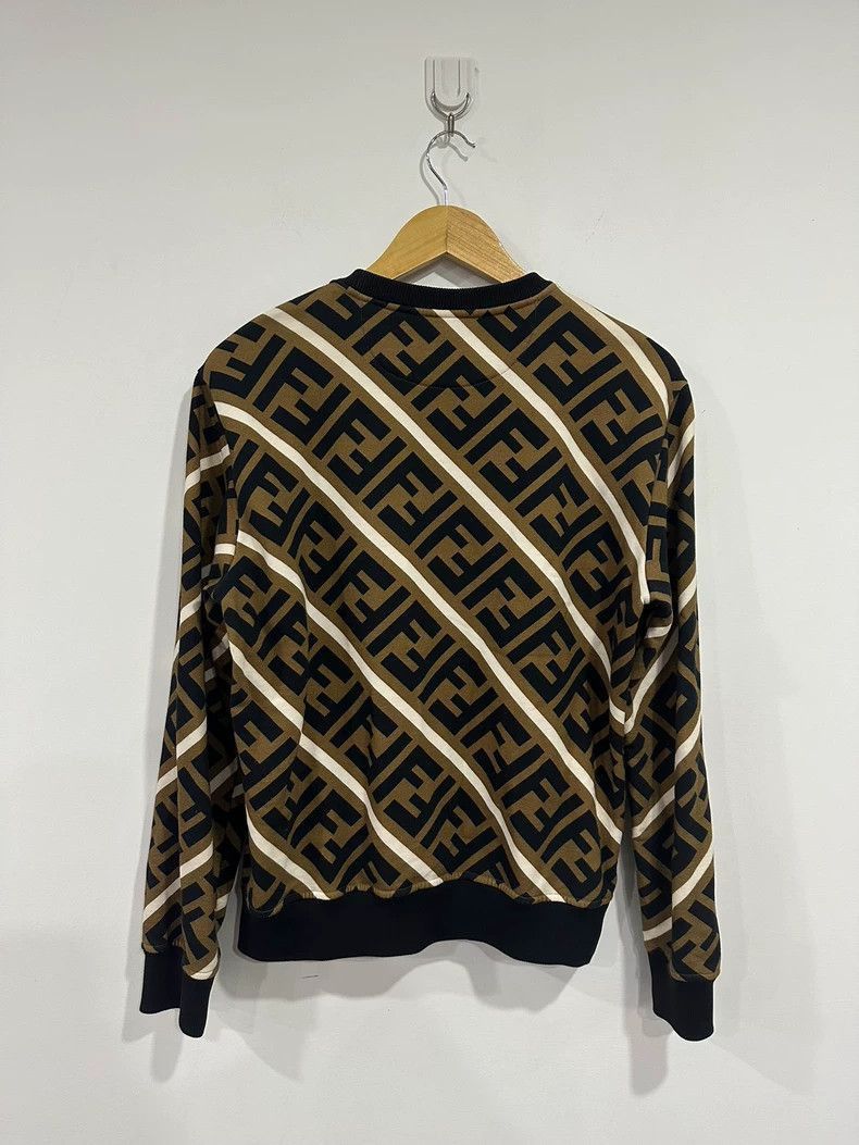 Fendi Fendi FF Logo Print Sweater-2508 Size US S / EU 44-46 / 1 - 2 Thumbnail