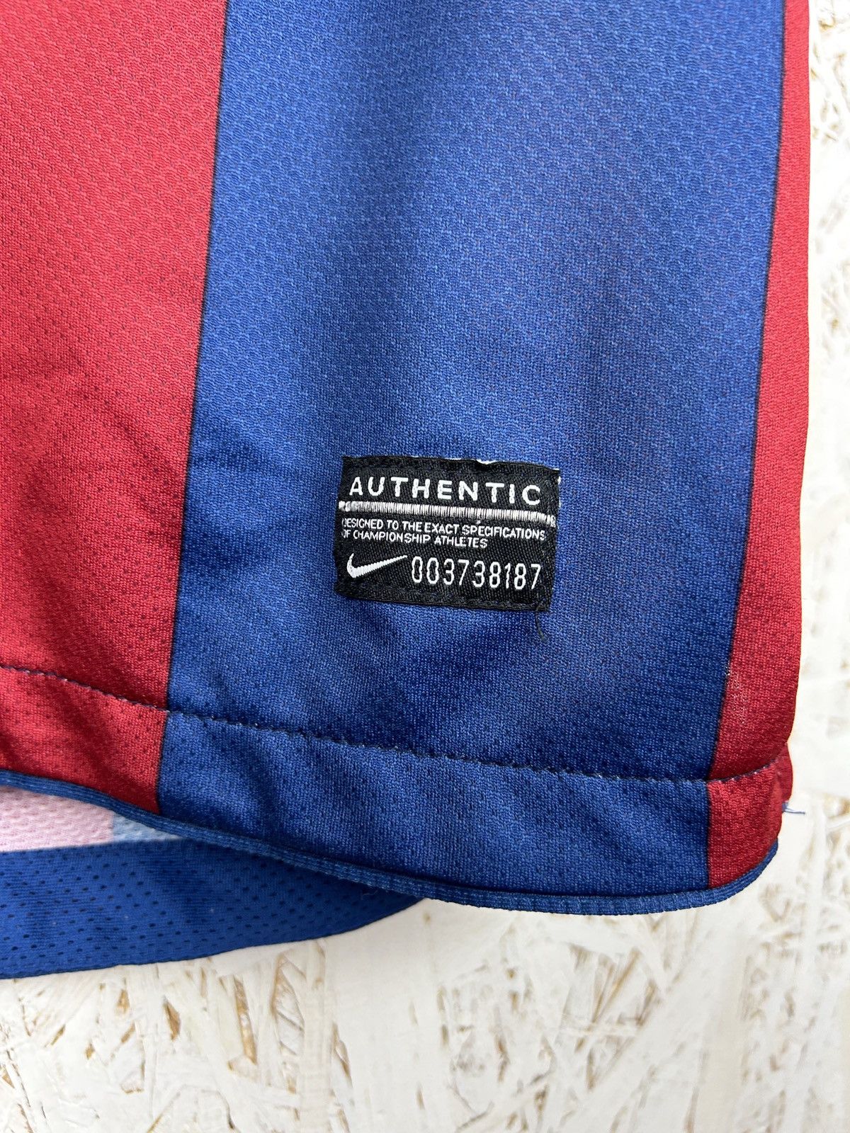 Nike Nike FC Barcelona 2010/11 Home Kit Soccer Jersey Blue Red XL Size US XL / EU 56 / 4 - 6 Thumbnail
