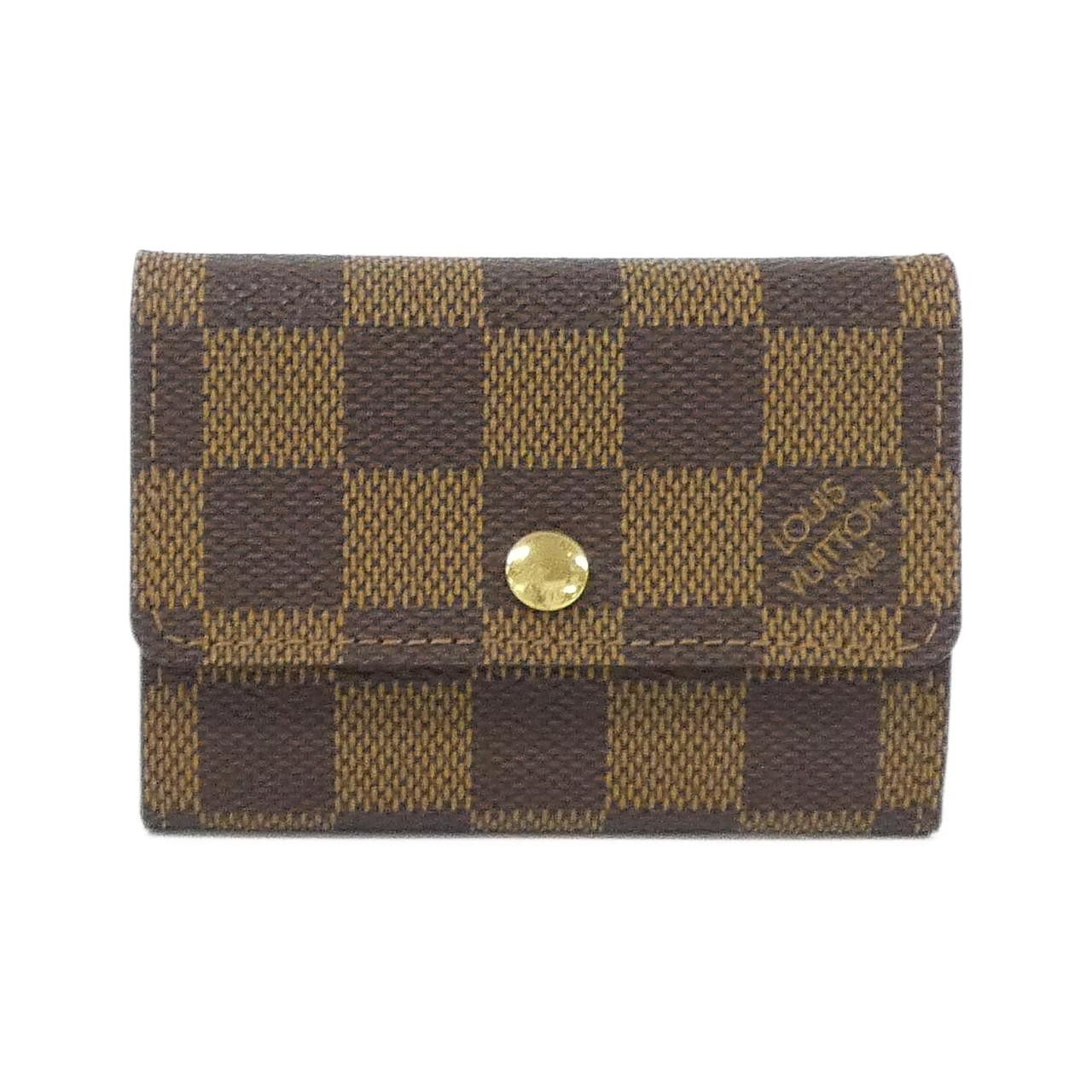 Louis Vuitton Louis Vuitton Louis Vuitton Damier Coated Canvas Coin Case Textile Coin Case N61930 DUTY FREE for USA Size ONE SIZE - 1 Thumbnail