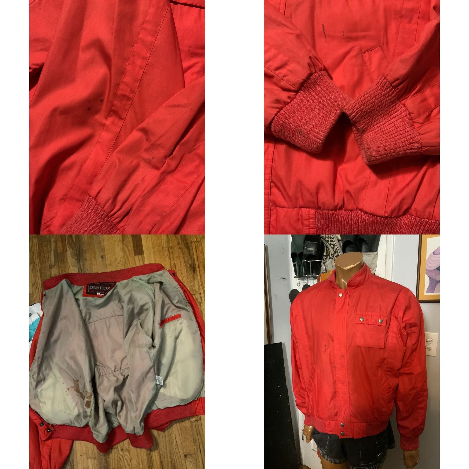 Evan Picone VINTAGE Evan Picone US Submarine Veterans World War II Los Angeles Jacket Sz. M Mens Size US M / EU 48-50 / 2 - 8 Thumbnail