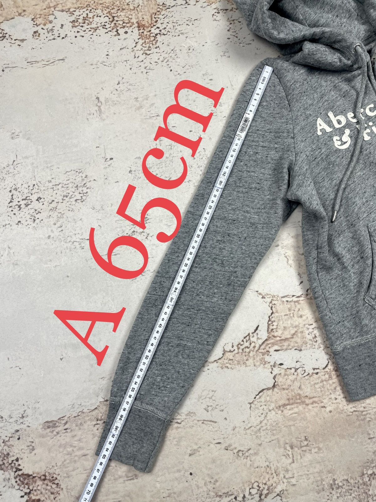 Abercrombie & Fitch Abercrombie & Fitch S Zip Hoodie Gray Old Money Classic G Size S / US 4 / IT 40 - 8 Thumbnail