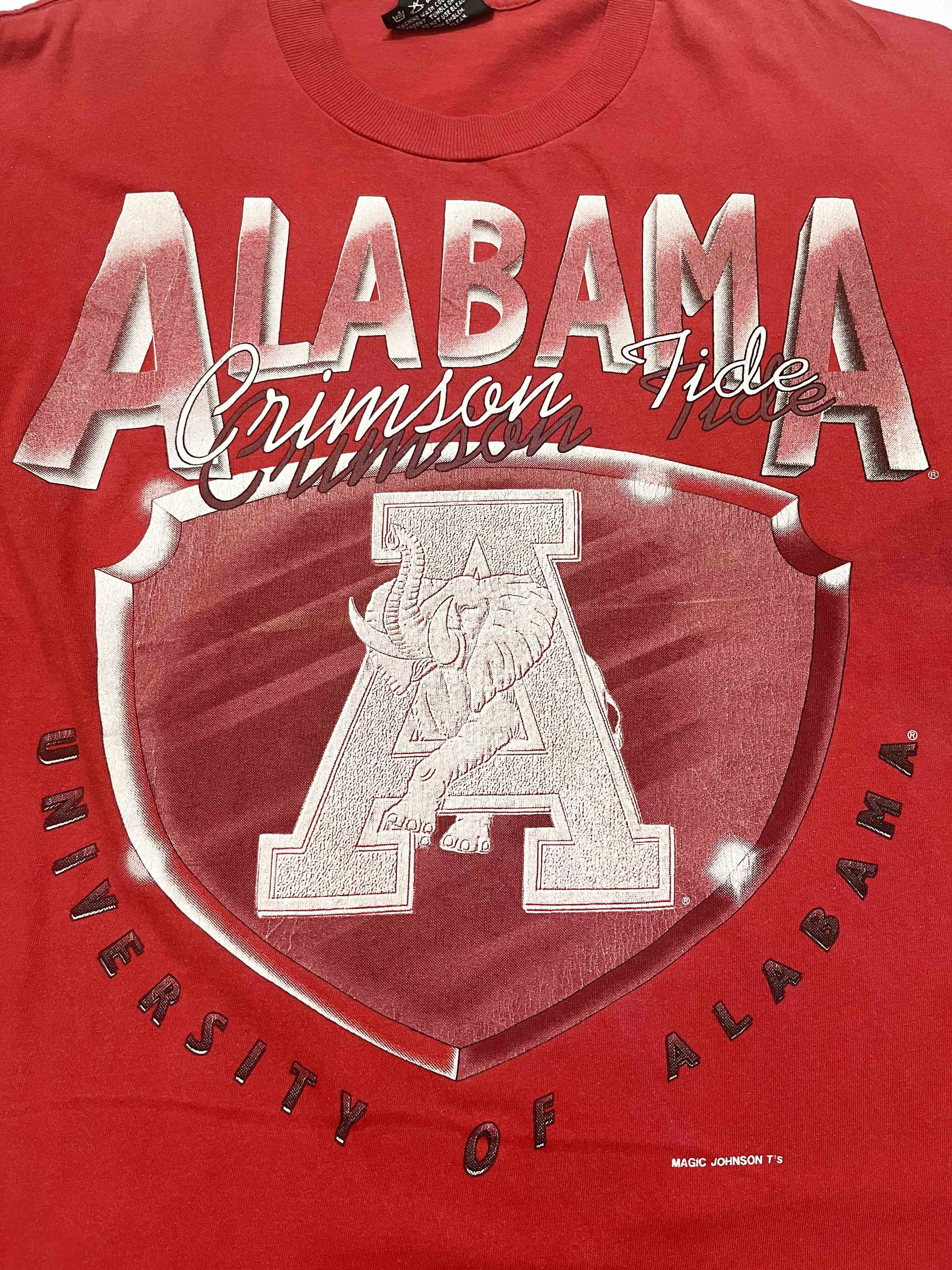 Vintage Vintage Magic Johnson T's Alabama Crimson Tide NCAA T-Shirt Size US L / EU 52-54 / 3 - 2 Thumbnail