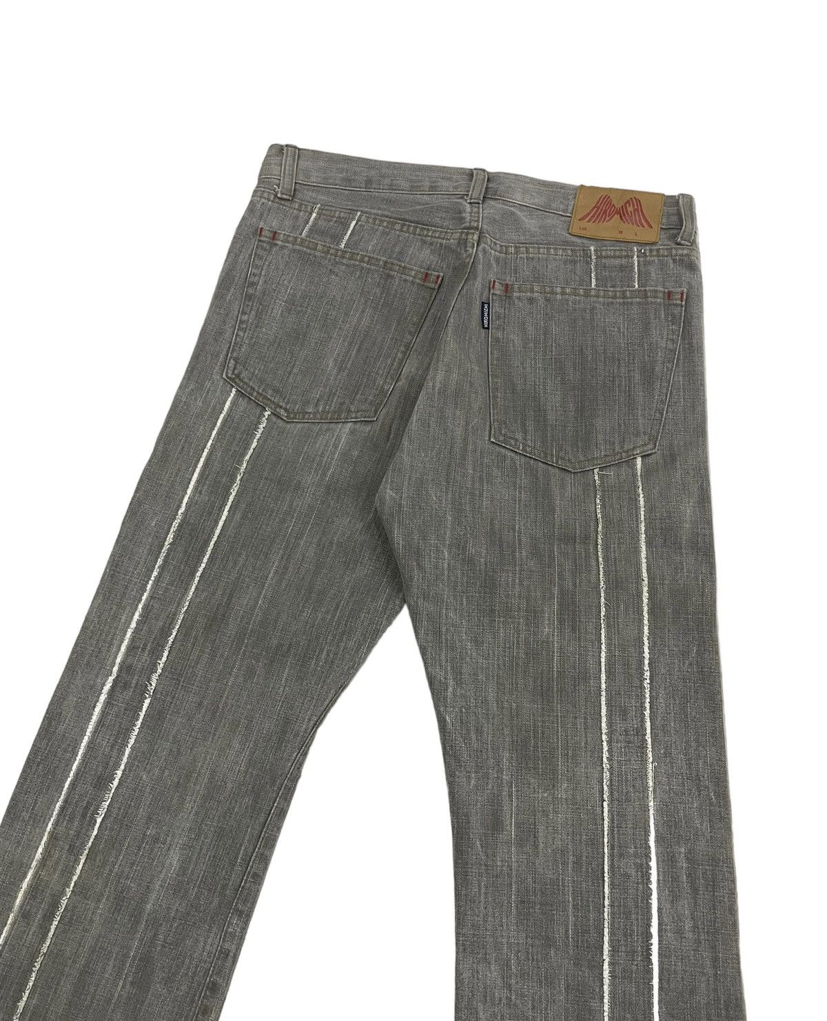 Japanese Brand Hiromichi Nakano Japan Flare Jeans Size US 32 / EU 48 - 6 Thumbnail