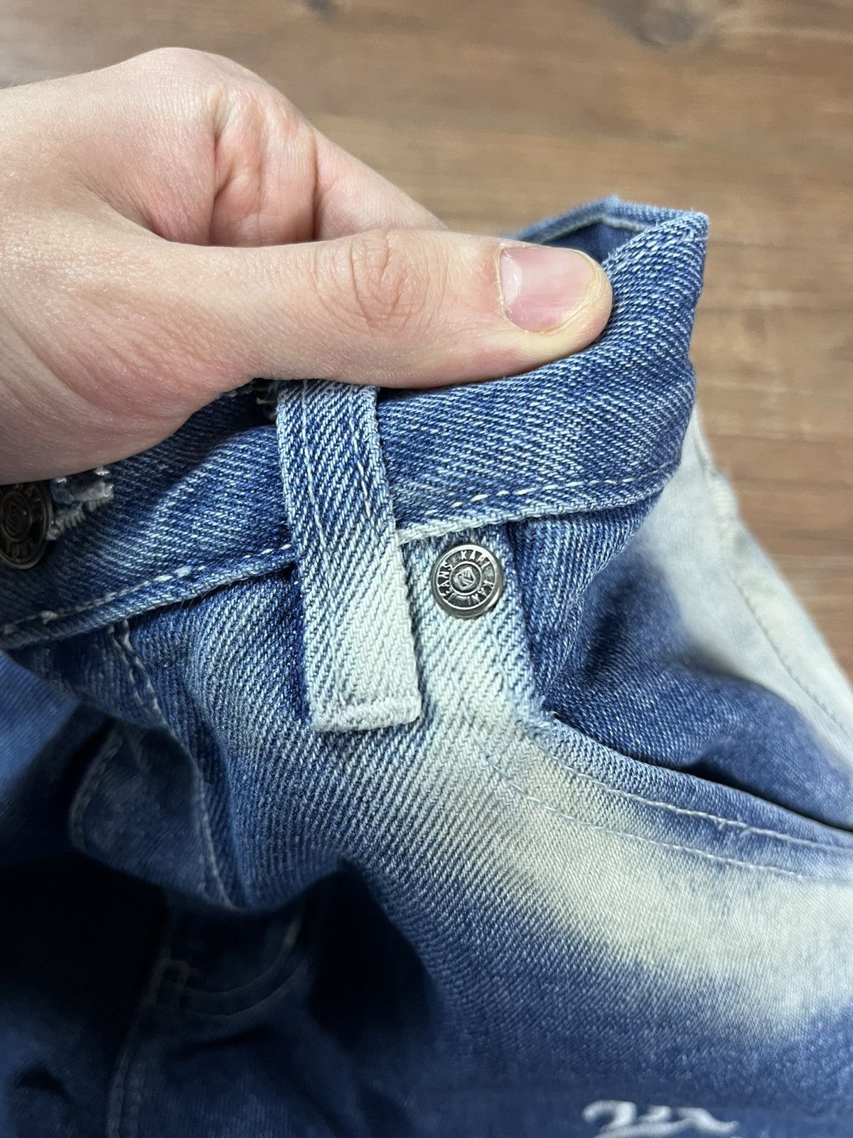 Japanese Brand Vintage 90's Karl Kani Jorts Baggy Shorts Pants Y2K Size US 30 / EU 46 - 10 Thumbnail