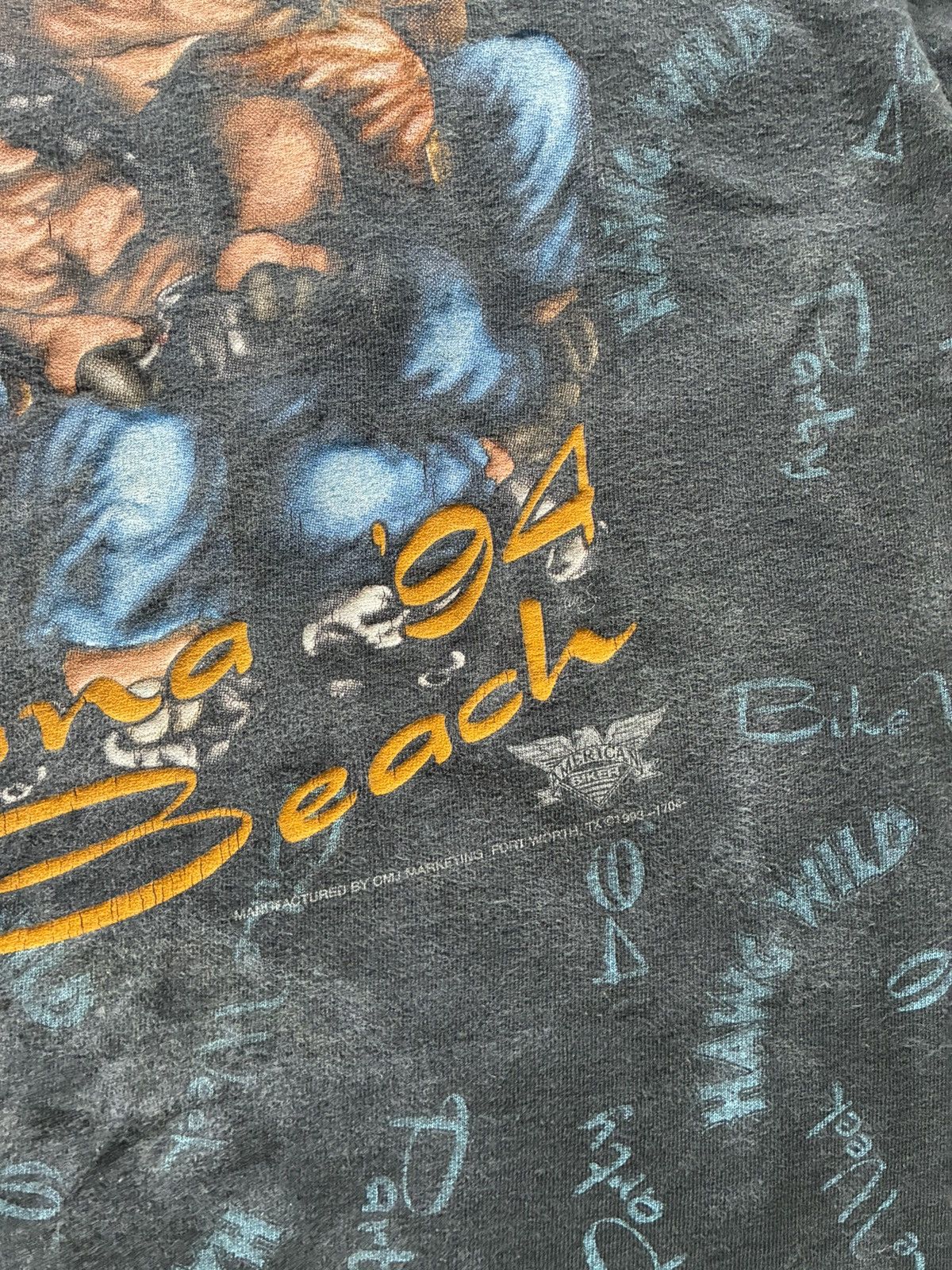 Vintage Vintage 3d Emblem hog wild tee shirt Size US L / EU 52-54 / 3 - 2 Thumbnail