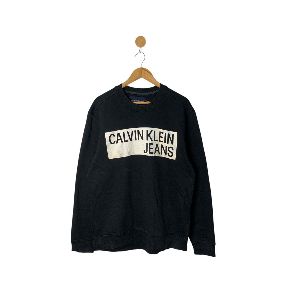 Calvin Klein Calvin Klein Sweatshirt CK Spellout Streetwear Size Large Size US L / EU 52-54 / 3 - 1 Thumbnail
