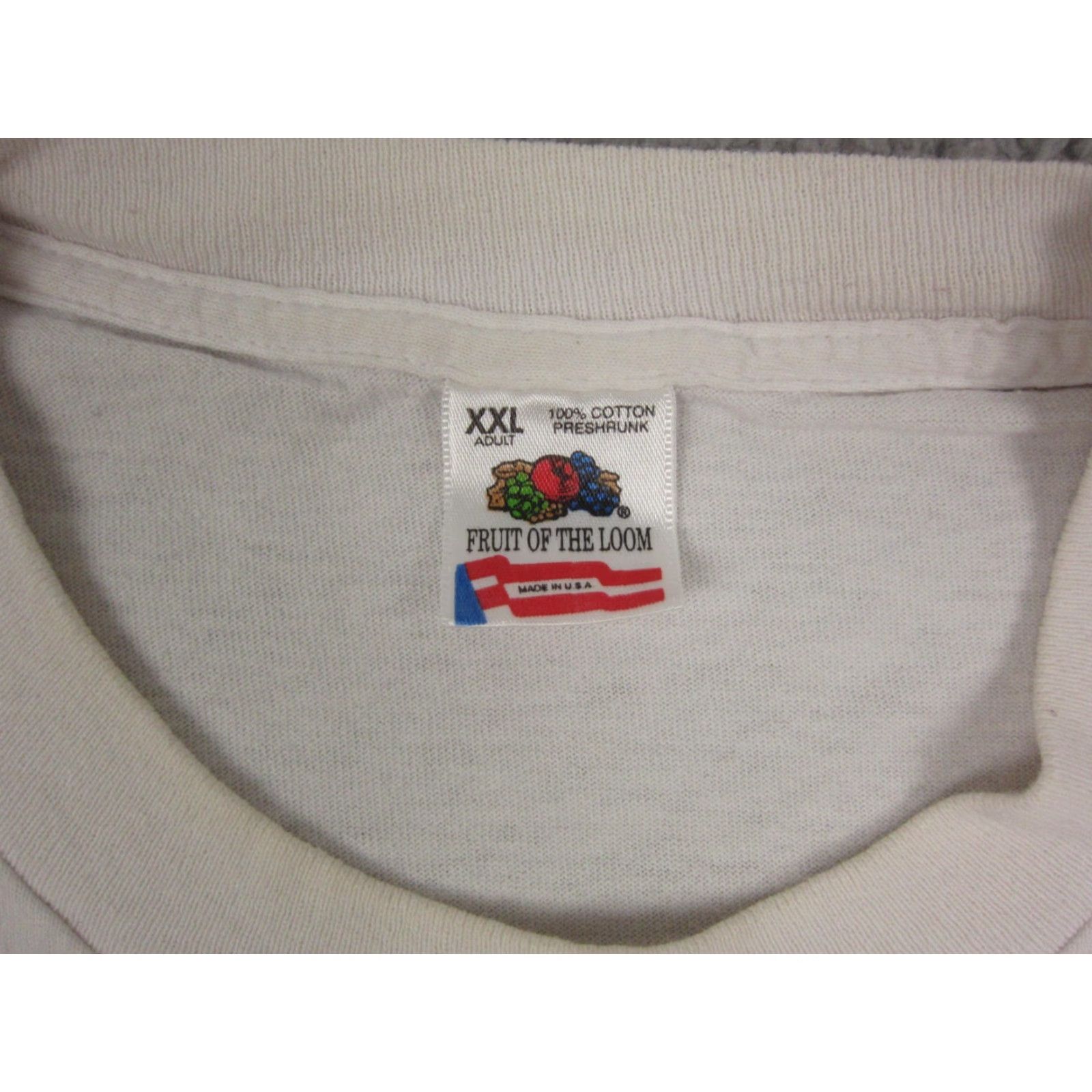 Fruit Of The Loom VINTAGE Fruit of the Loom Shirt Adult 2XL White Mens USA 80s Taekwondo Championship Shirt Size US XXL / EU 58 / 5 - 7 Thumbnail