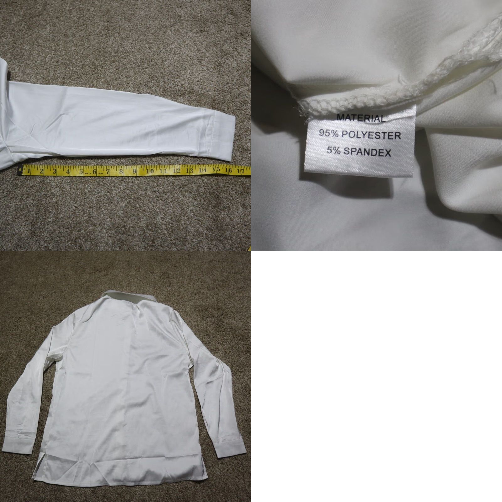 Vintage VINTAGE Excalibur White Long Sleeve Button Down Shirt Women's Size S Size S / US 4 / IT 40 - 8 Thumbnail
