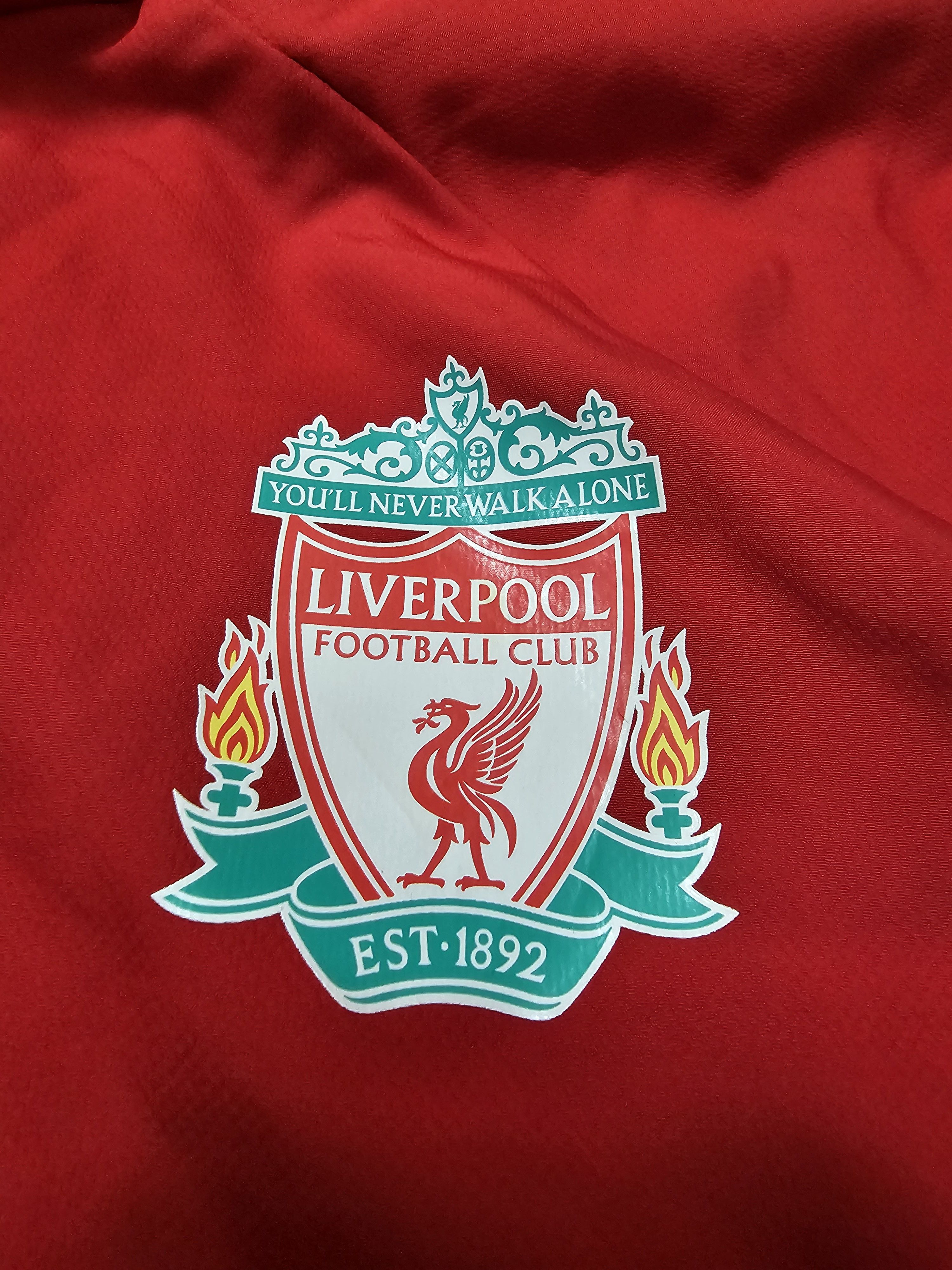 Adidas LIVERPOOL 2008 2010 FOOTBALL JACKET SOCCER JACKET TOP Size US L / EU 52-54 / 3 - 4 Thumbnail