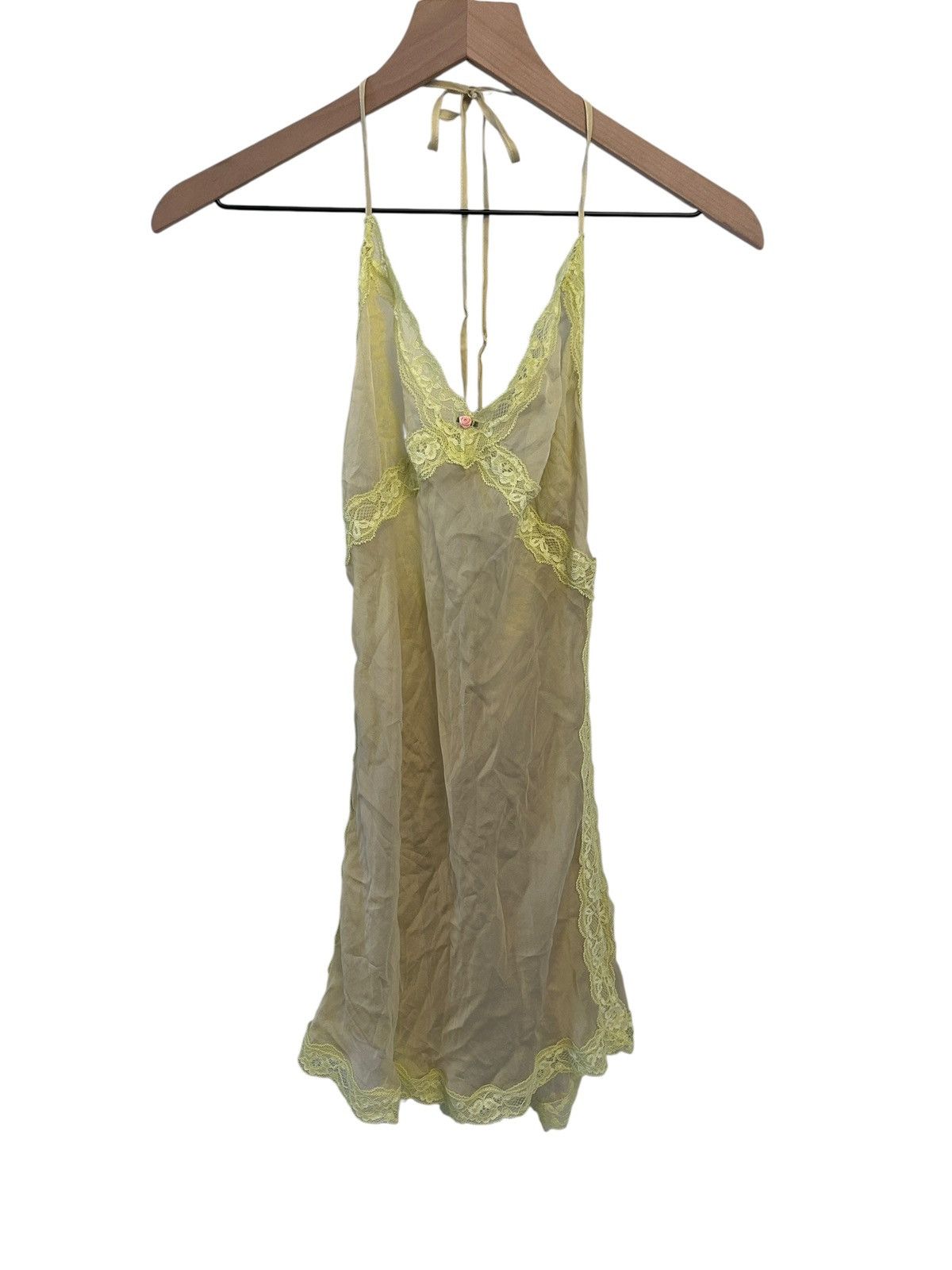 Swims NWT Skims romance lace slip dress Silk XS Sage ( SOLD OUT) Size XXS / US 00 / IT 34 - 4 Thumbnail