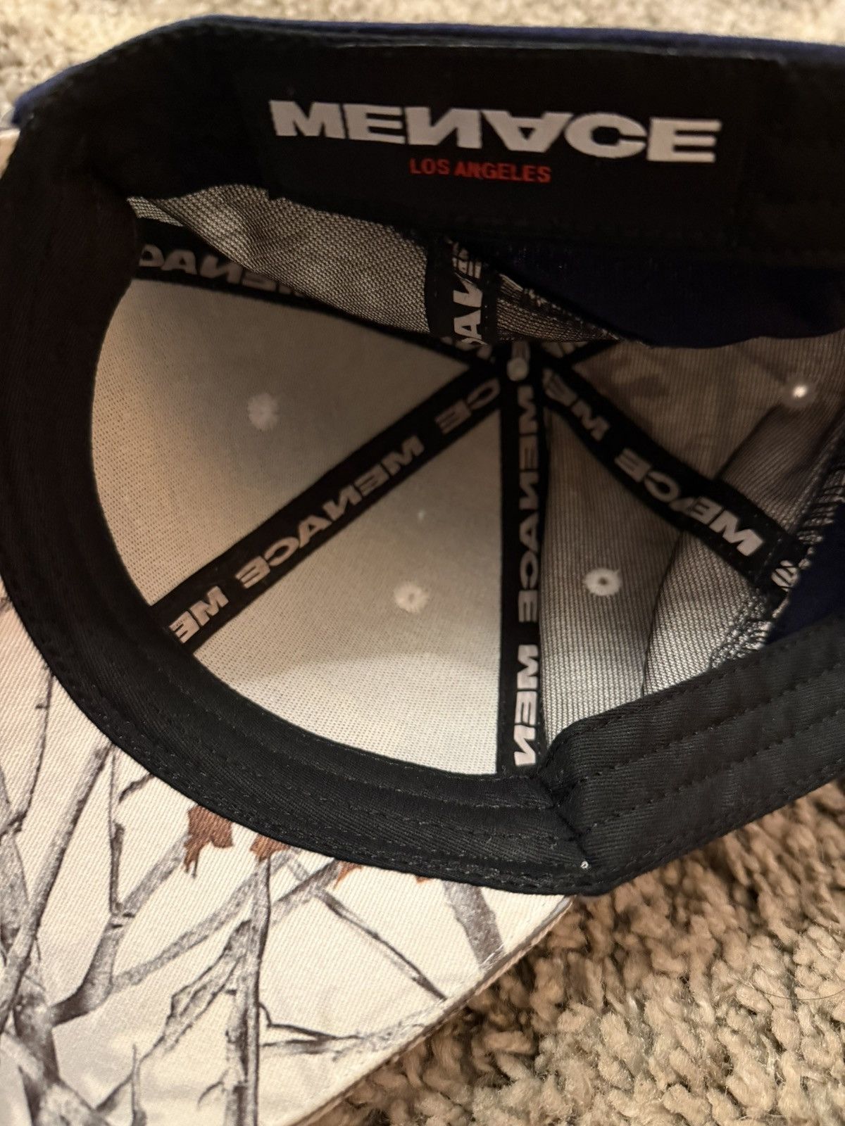 Menace Menace LA 2020 SNOW CAMO HAT Size ONE SIZE - 5 Thumbnail