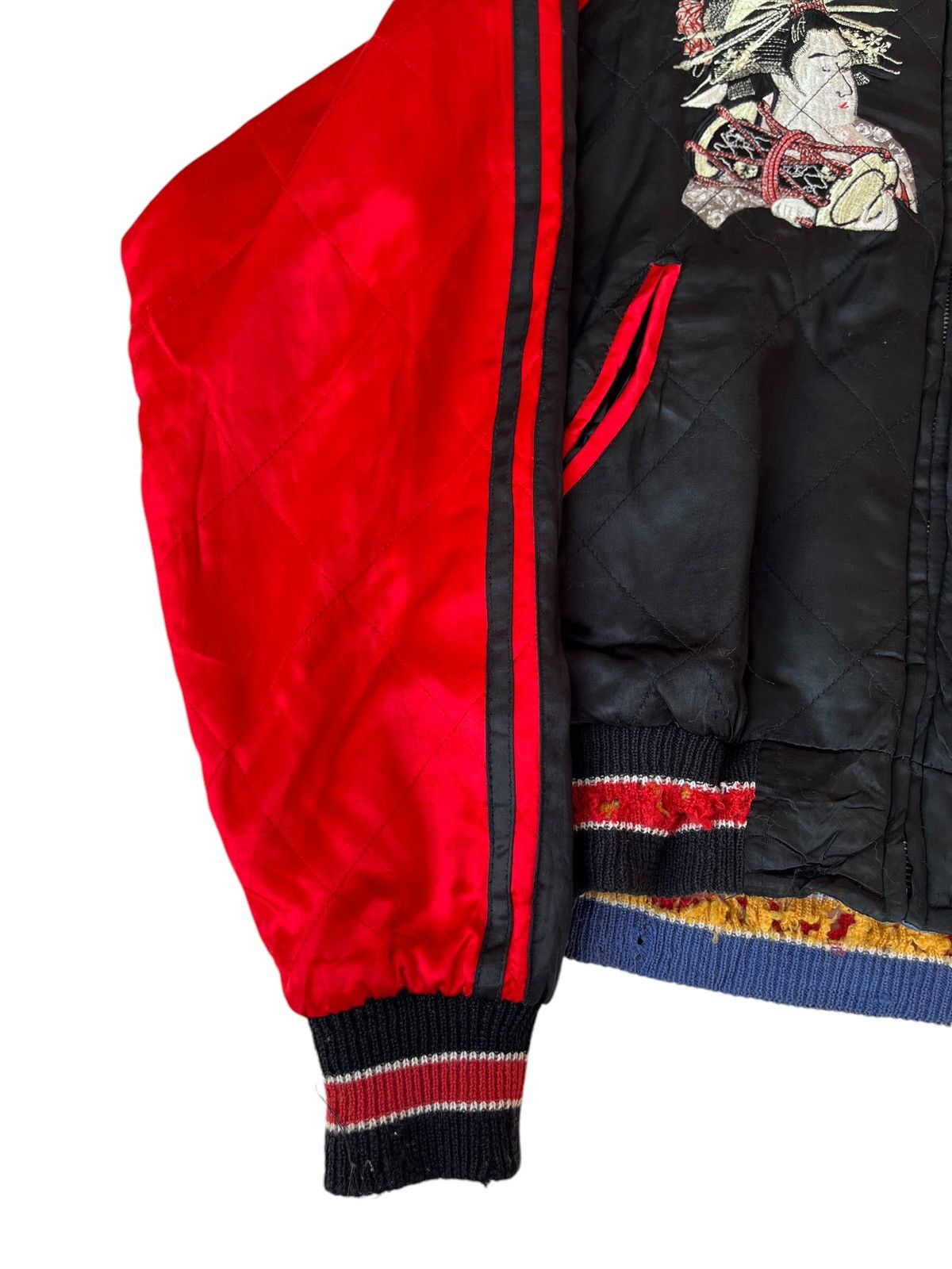 Japanese Brand × Vintage VTG Sukajan Revisible Jacket Size US S / EU 44-46 / 1 - 8 Thumbnail