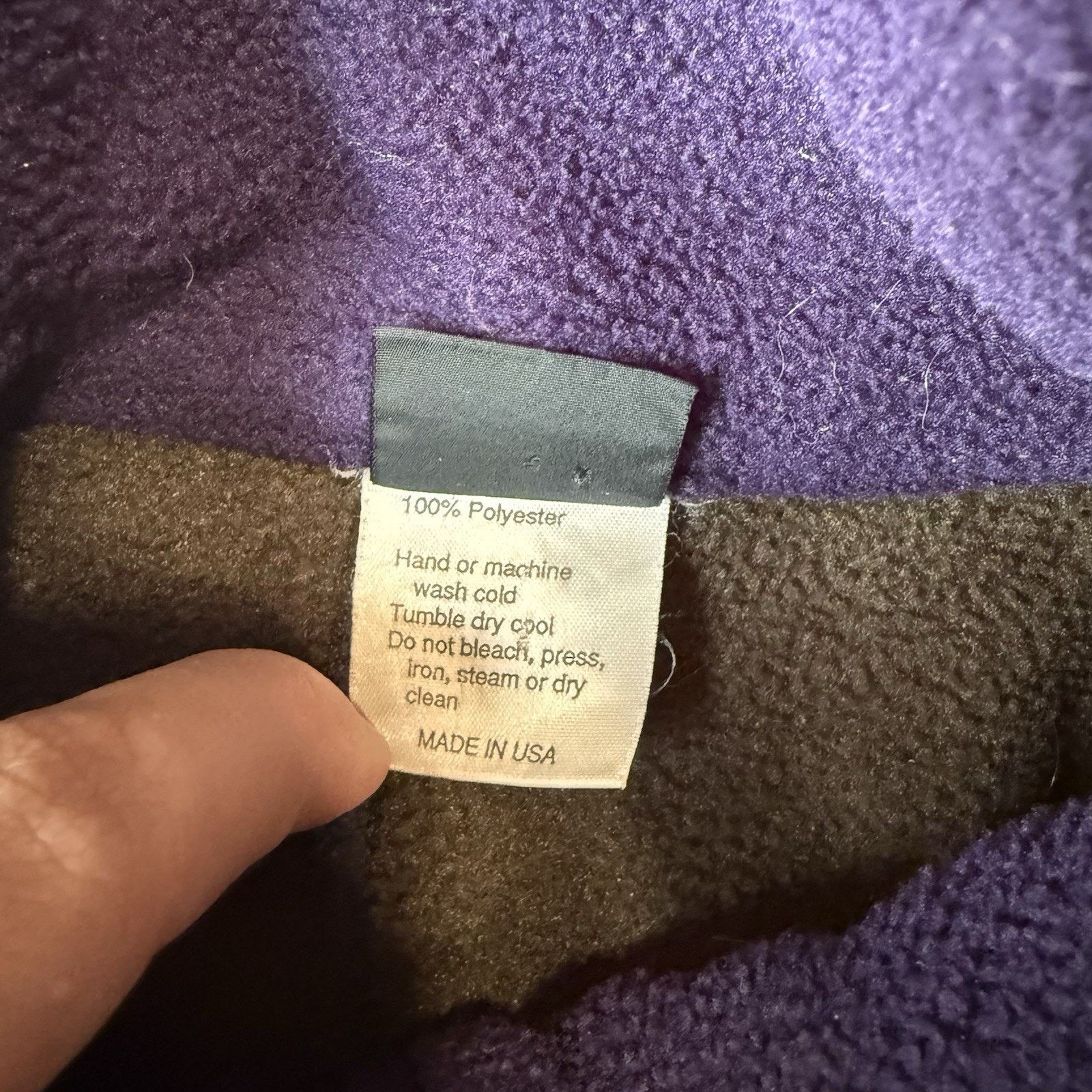 Montbell Vintage Montbell Fleece Jacket Medium Olive Purple Full Zip Size US M / EU 48-50 / 2 - 7 Thumbnail