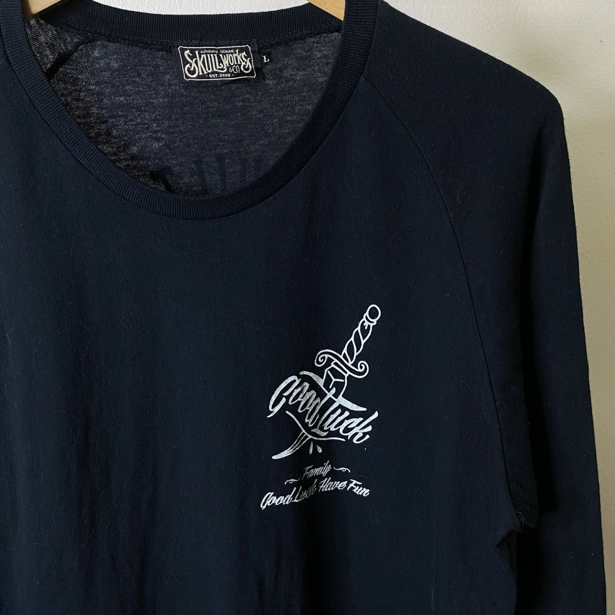 Hysteric Glamour Skullworks Sexy Bikini Hysterics Glamour Style Raglan Tee Size US L / EU 52-54 / 3 - 7 Thumbnail