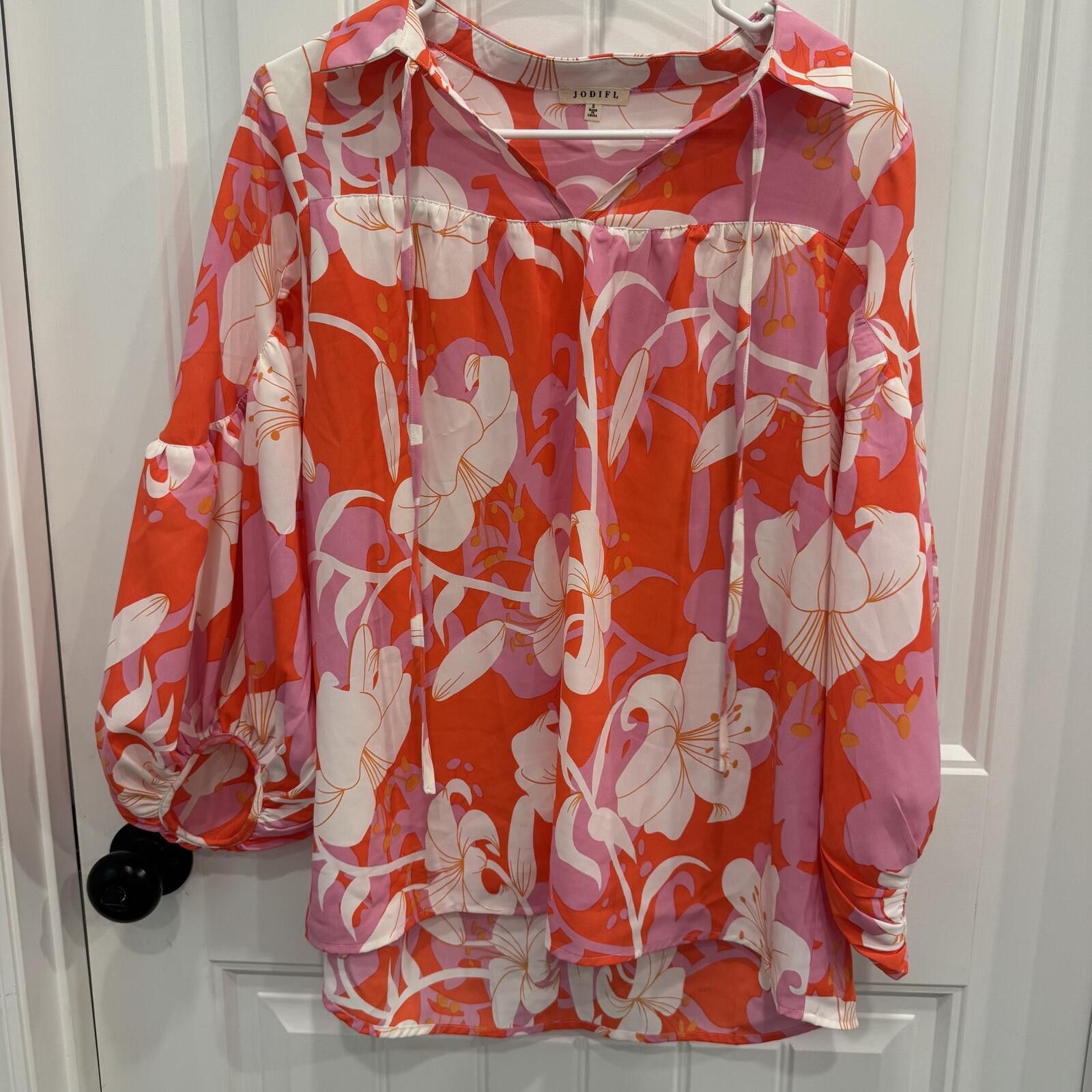 Other JODIFL Women's Floral Print Polyester Blouse, Size Small Size S / US 4 / IT 40 - 1 Thumbnail