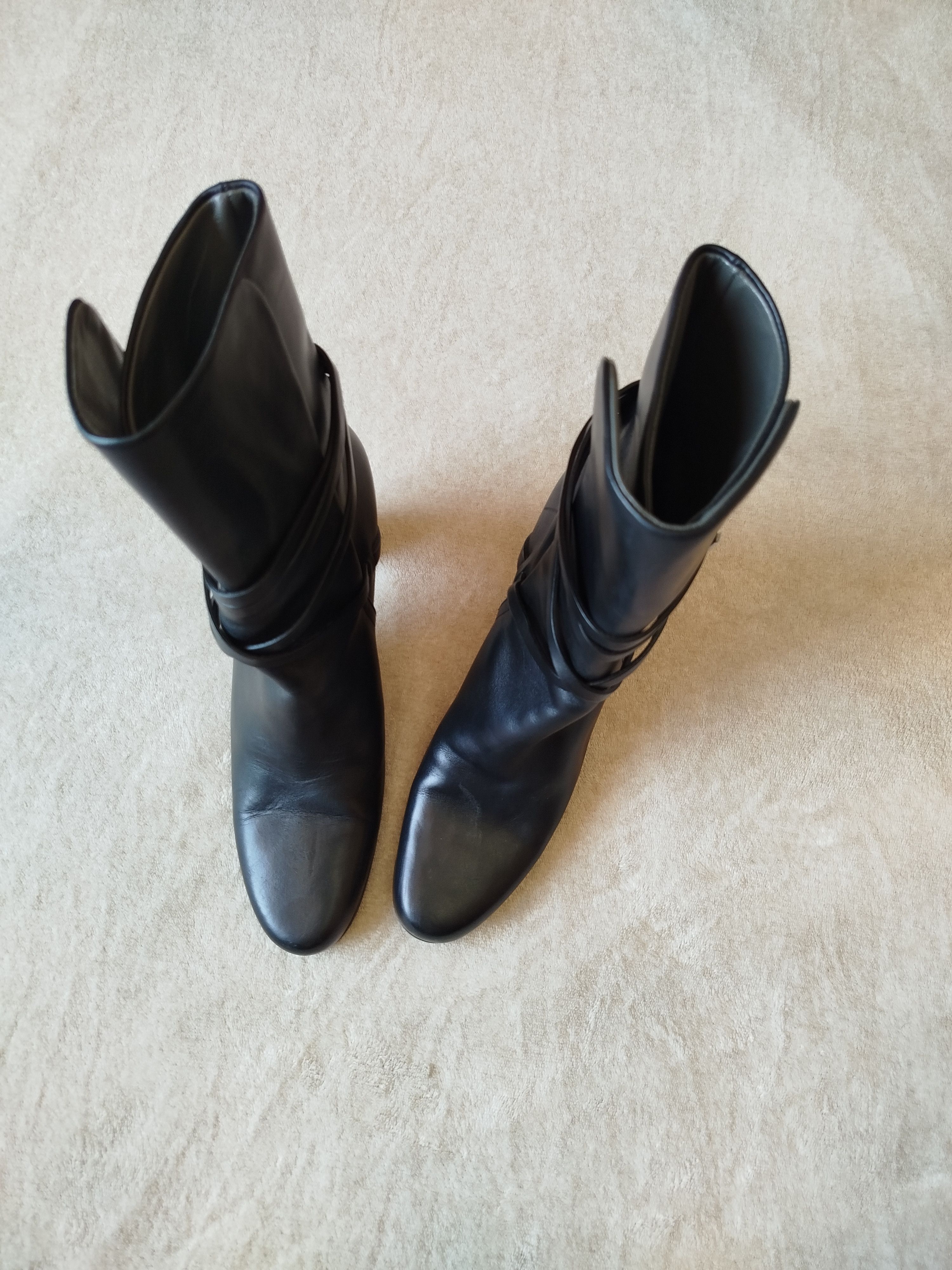 Jil Sander Jil Sander black boots Size US 7.5 / IT 37.5 - 4 Thumbnail