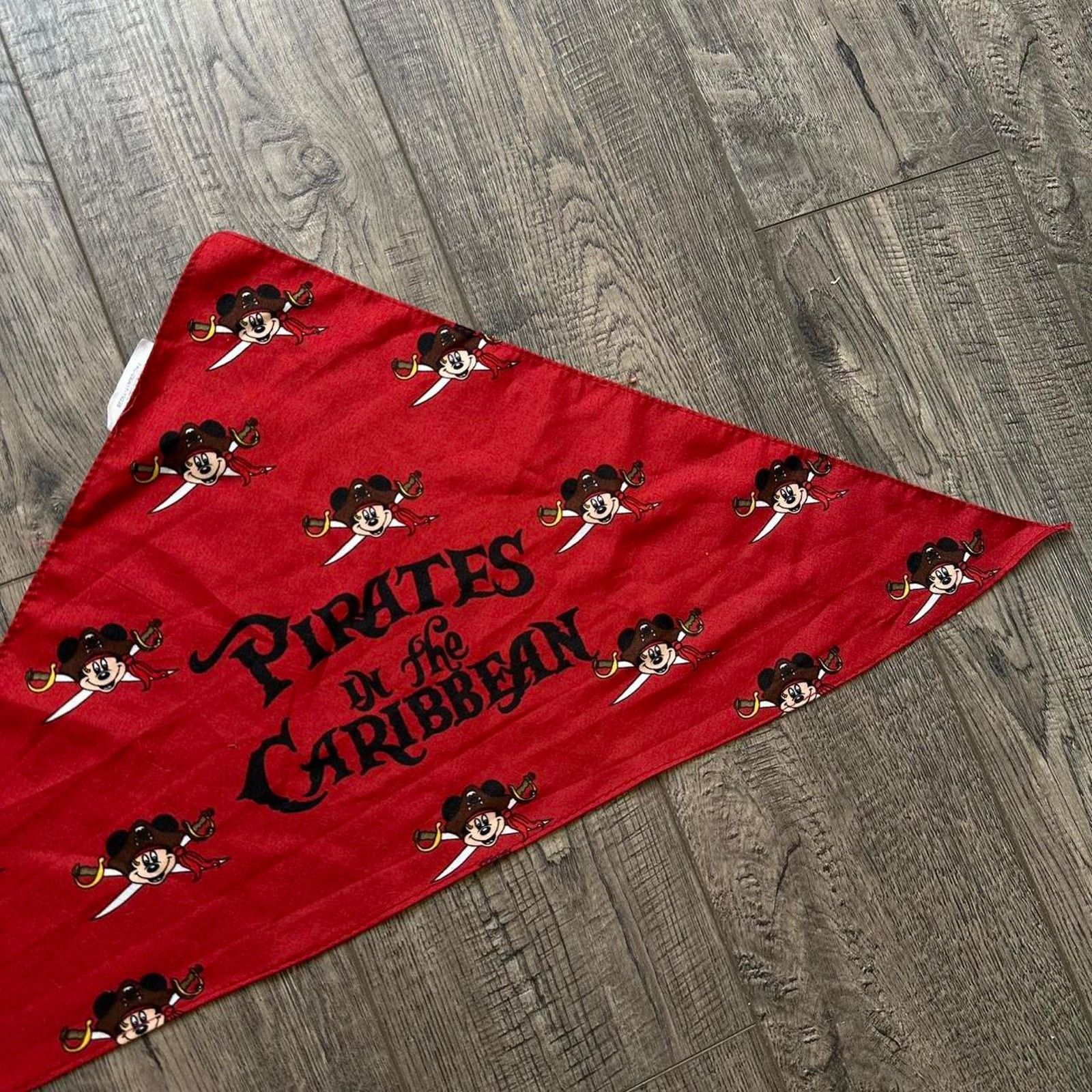 Disney Disney Pirates of The Caribbean Mickey Mouse Neck Scarf Size ONE SIZE - 5 Thumbnail