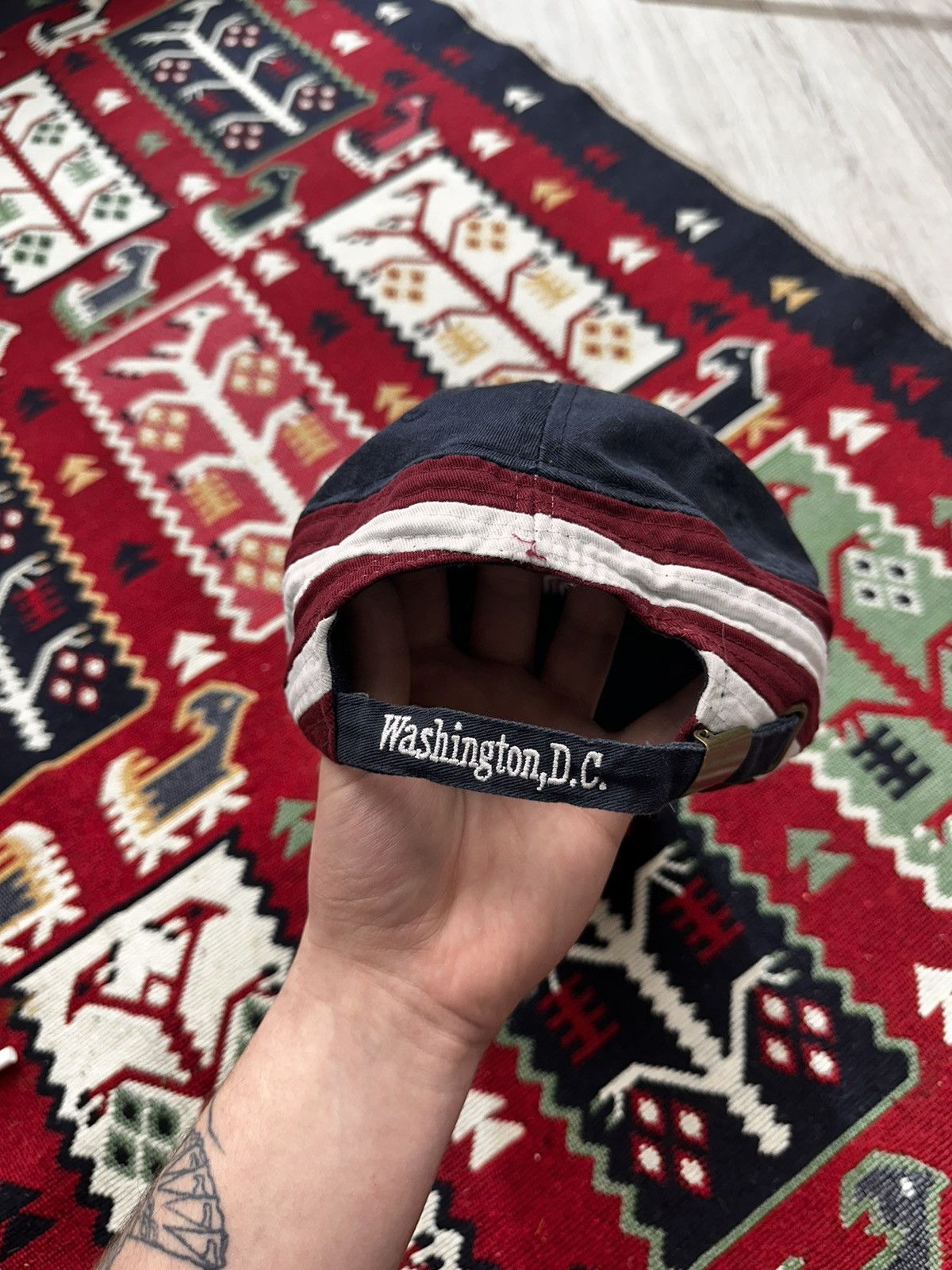 Japanese Brand × Vintage Vintage USA Y2K Cap hat Size ONE SIZE - 4 Thumbnail