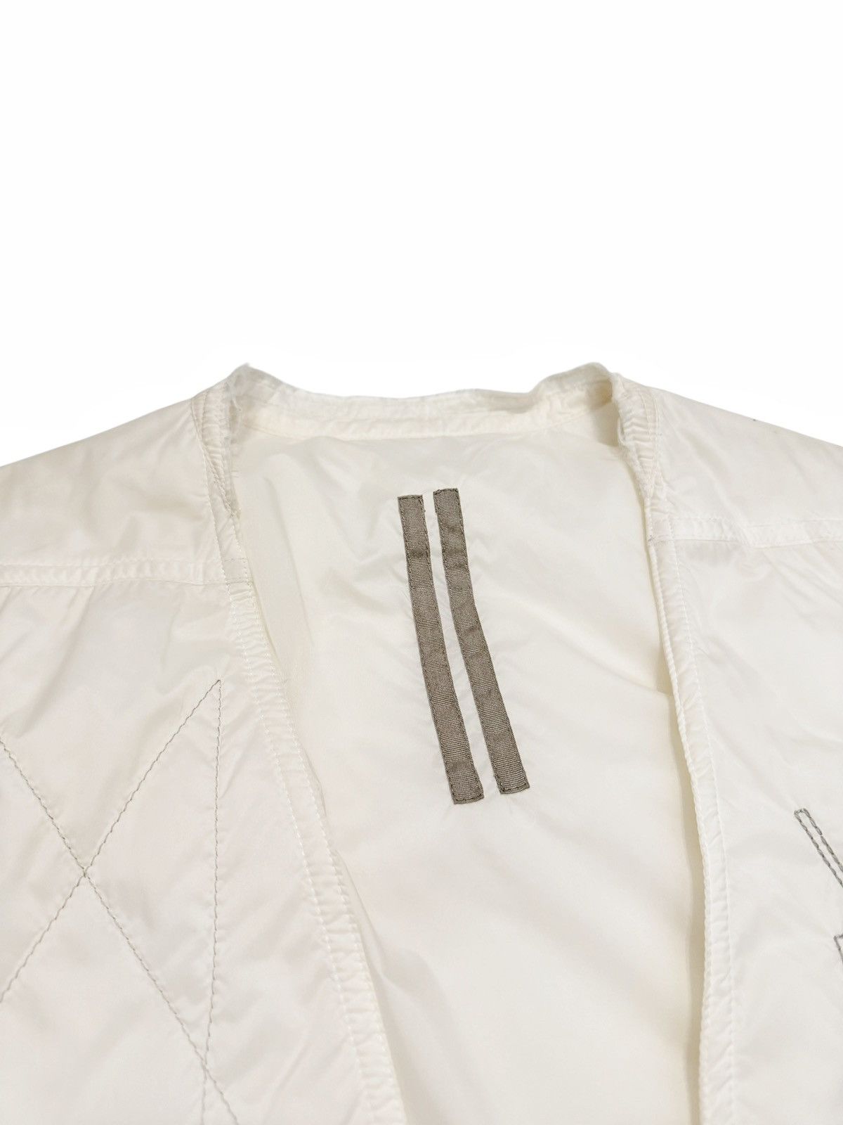 Rick Owens Drkshdw SL Outershirt Liner Puffer Vest Milk Size US S / EU 44-46 / 1 - 6 Thumbnail
