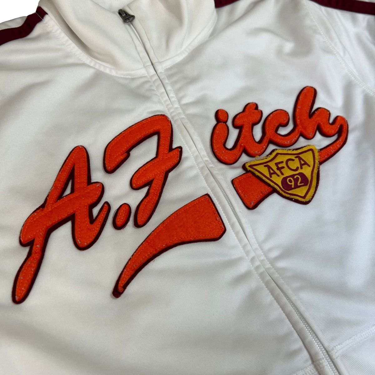 Abercrombie & Fitch Y2K Abercrombie & Fitch Embroidered Zip-Up Vintage Jacket Size US L / EU 52-54 / 3 - 2 Thumbnail