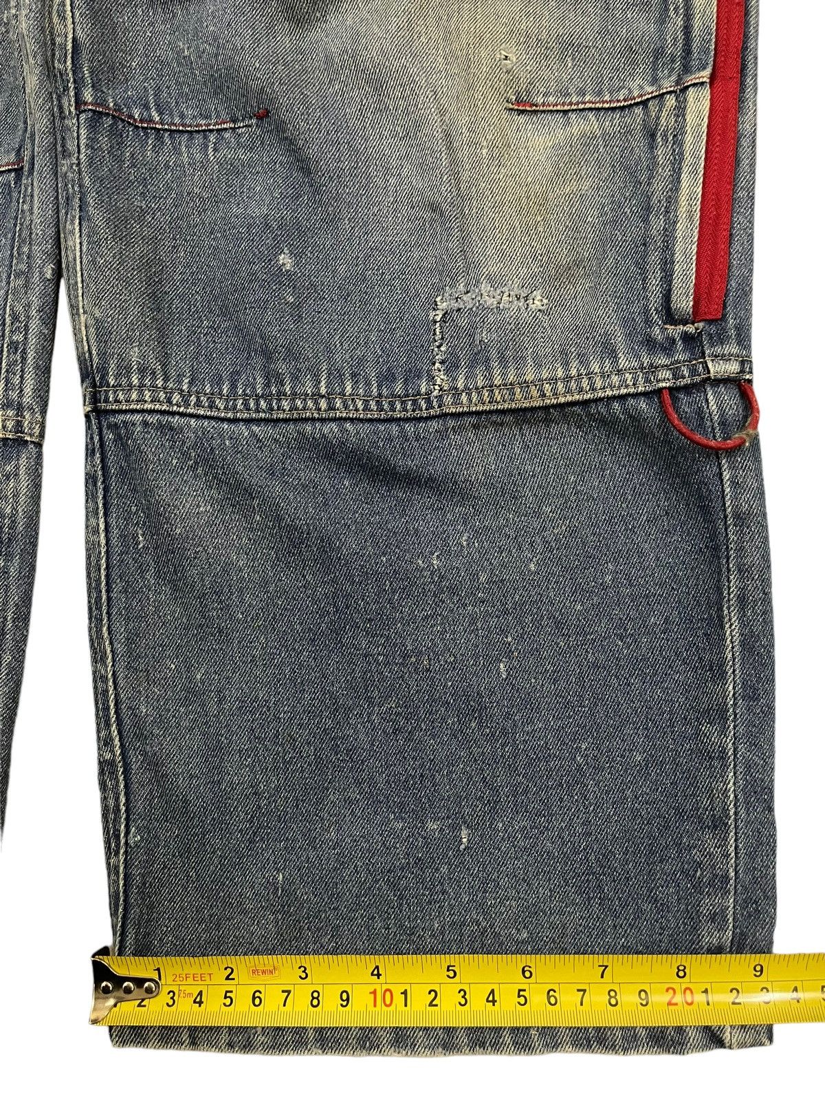 JNCO Vintage Japan Manchury Mud Wash Cargo Baggy Jeans Size US 34 / EU 50 - 7 Thumbnail