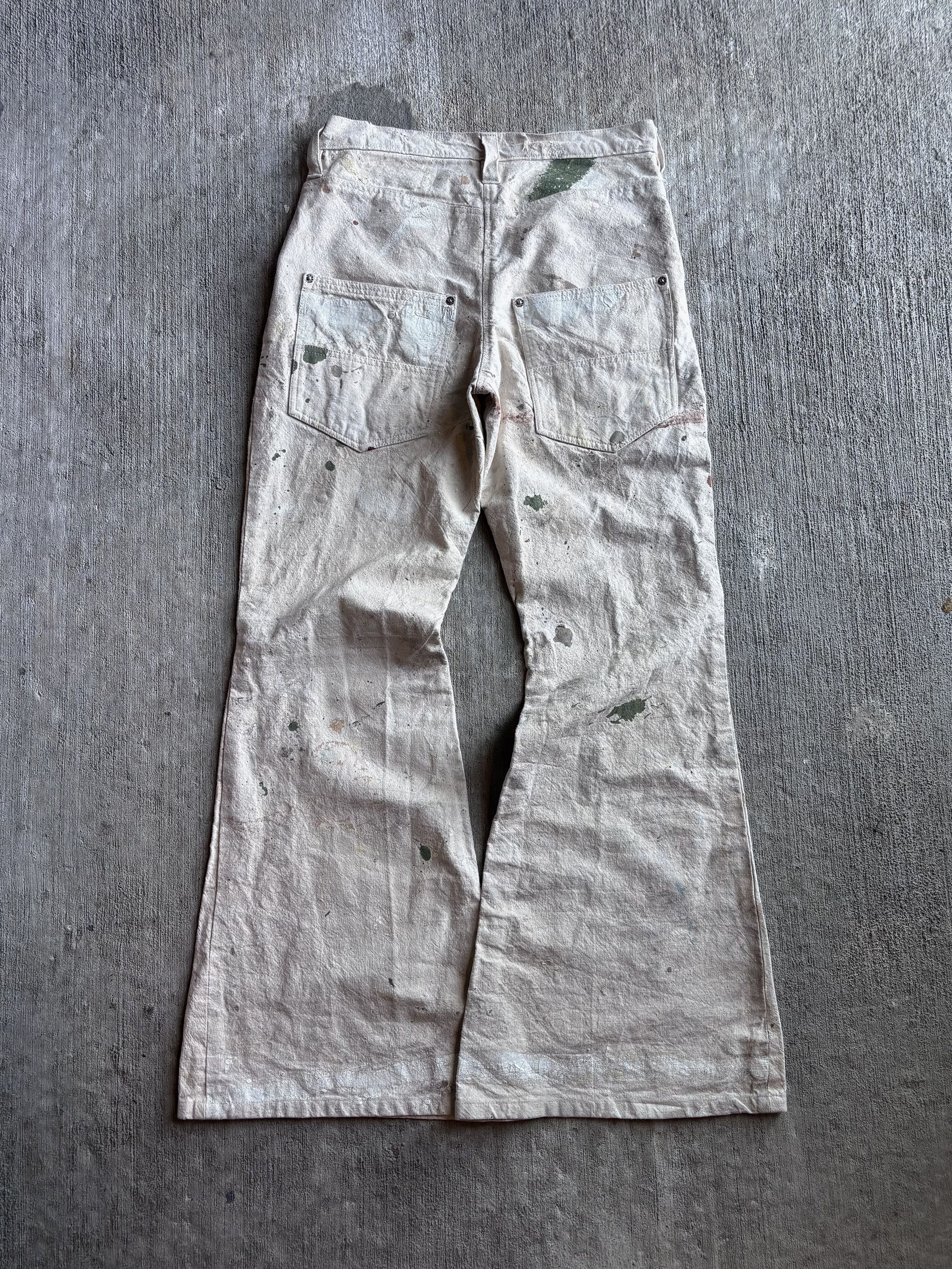 Other 1:1 Painter Signature Cut Flared Pants By David Turner Size US 32 / EU 48 - 2 Thumbnail