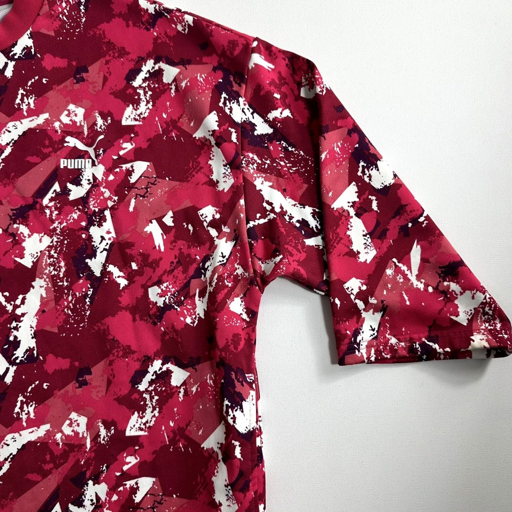 Puma PUMA Women's Camouflage Sweatshirt Dress With Pockets Size XL Multicolor Short Crew Neck 3/4 Sleeve Sweater Dress Casual Women Pockets Colorful Size XL / US 12-14 / IT 48-50 - 3 Thumbnail