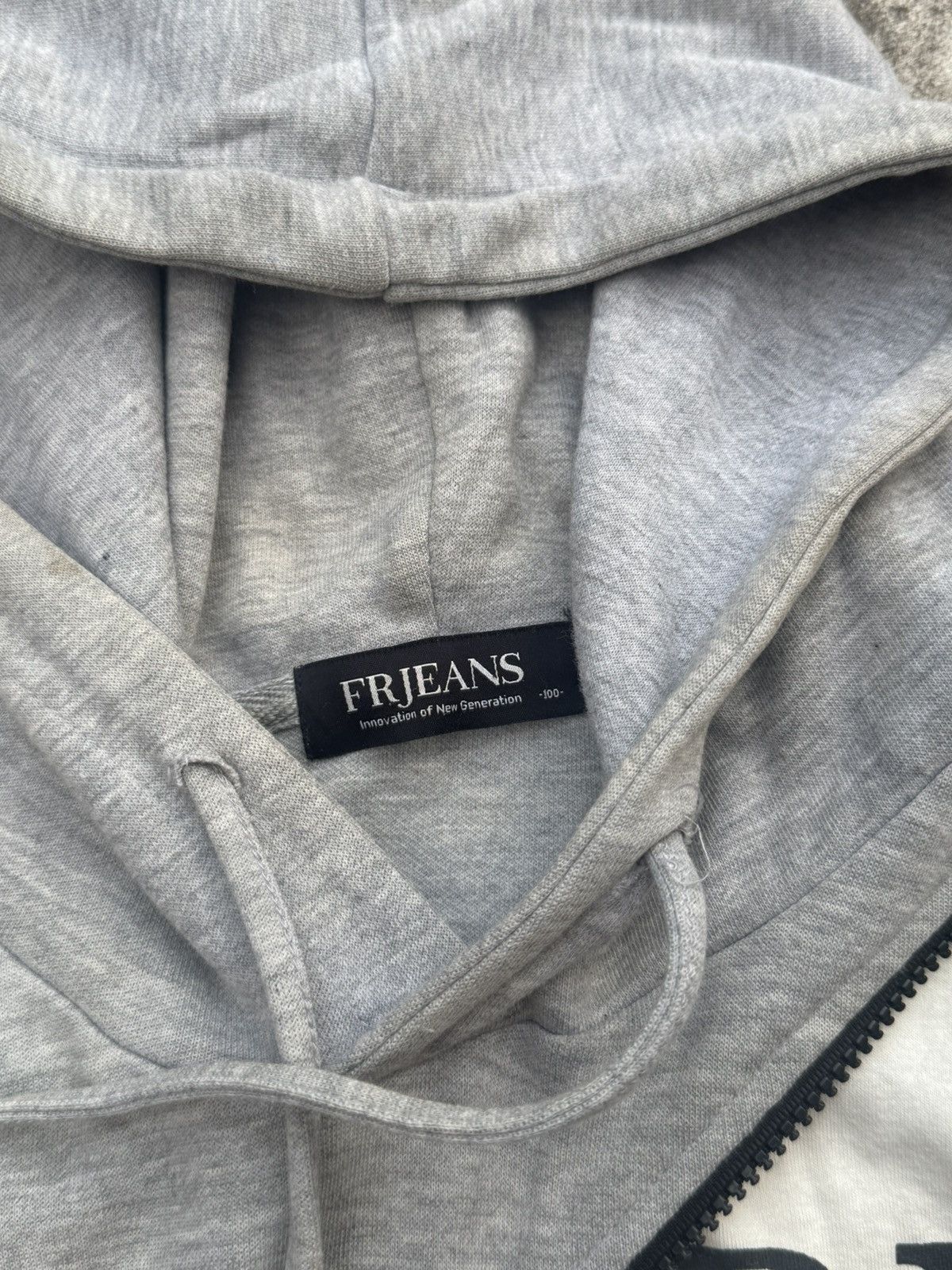 Le Grande Bleu (L.G.B.) Layared Hoodie Astmmetrical Zipper Hoodie Japanese Tbjeans Size US L / EU 52-54 / 3 - 5 Thumbnail