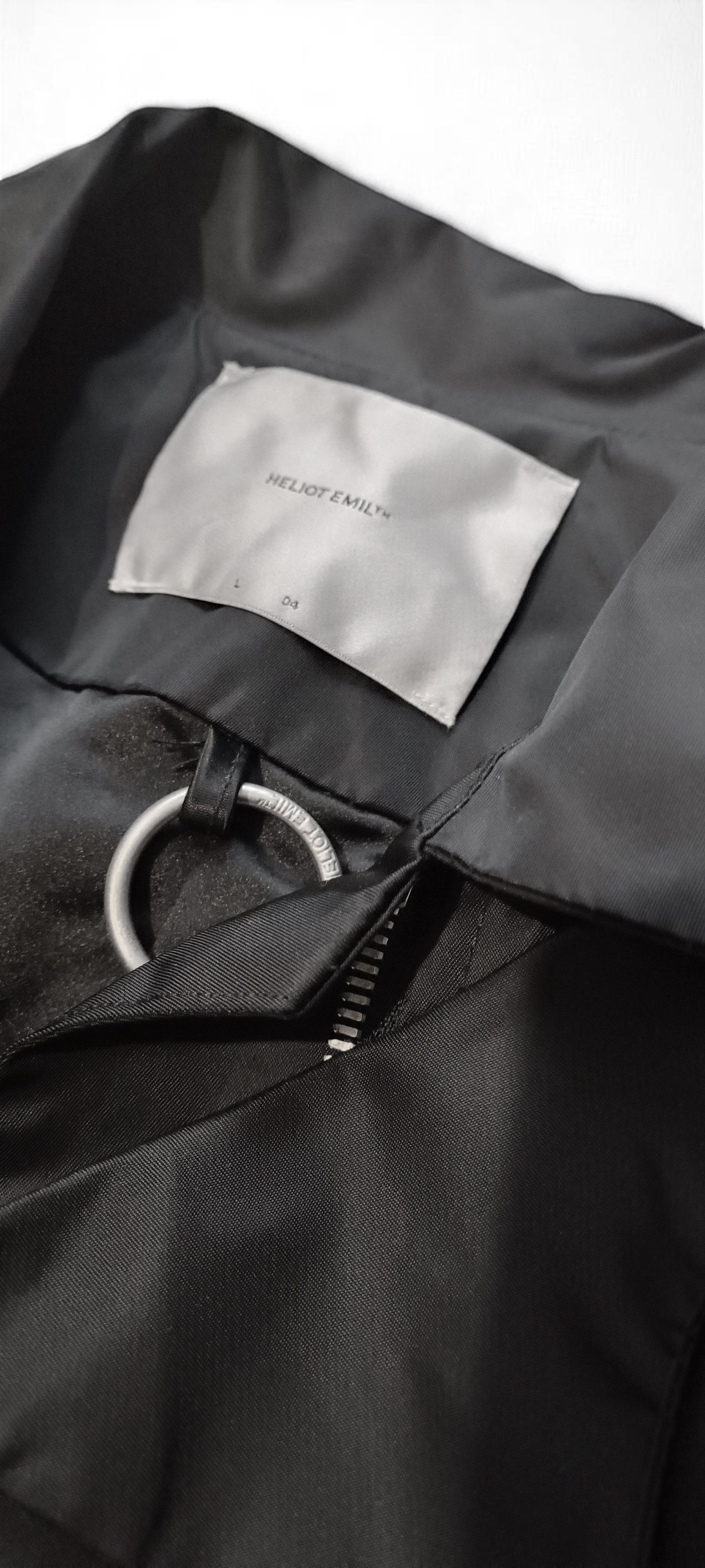 Heliot Emil SS20 'TORQUED ELLIPSE' BULLFIGHTER BLACK TECHNICAL JACKET Size US L / EU 52-54 / 3 - 8 Thumbnail