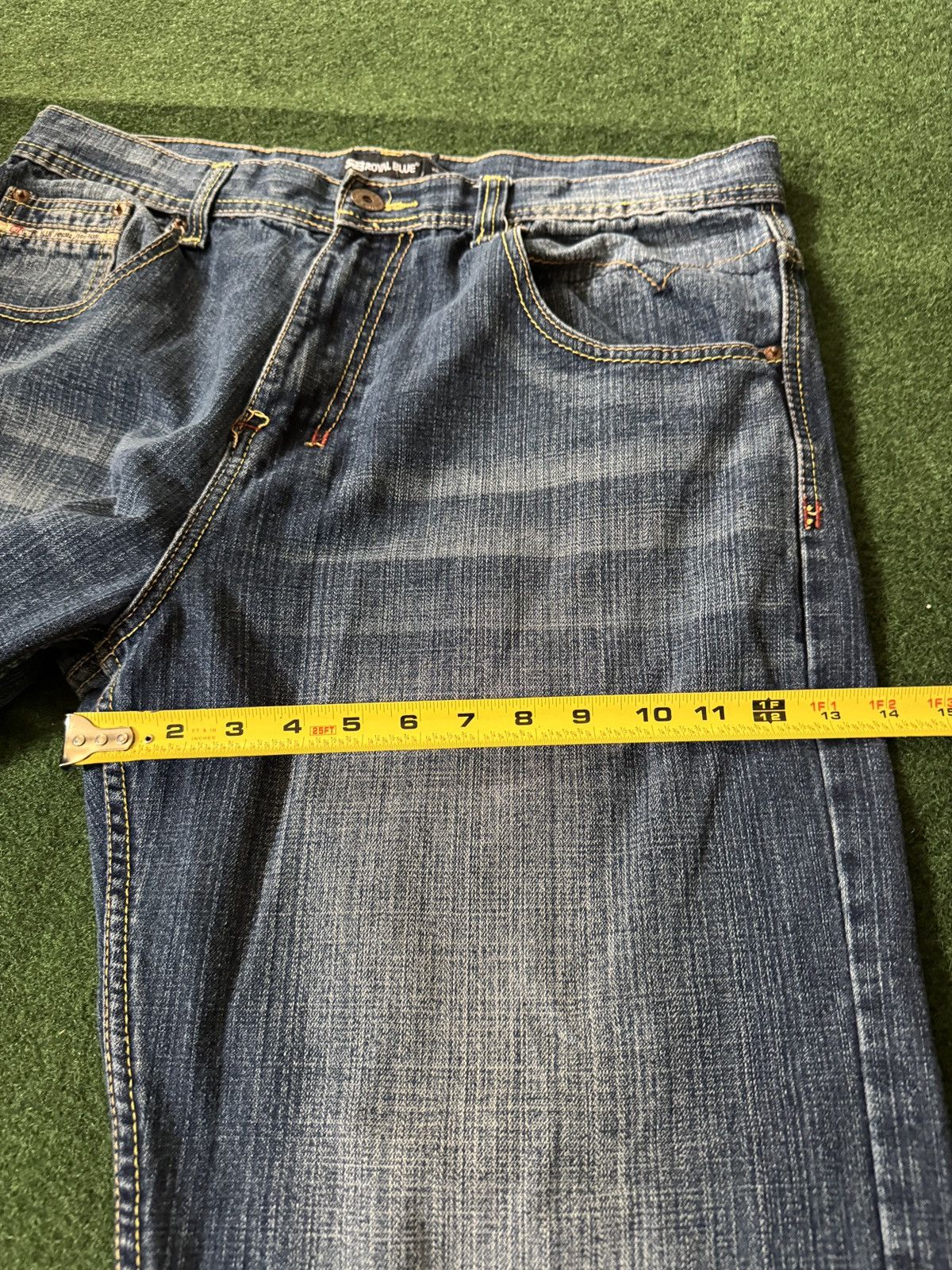 Ecko Unltd. × Southpole Y2K Baggy Wide Leg Hip Hop Royal Blue Southpole 38x32 Jeans Size US 38 / EU 54 - 9 Thumbnail
