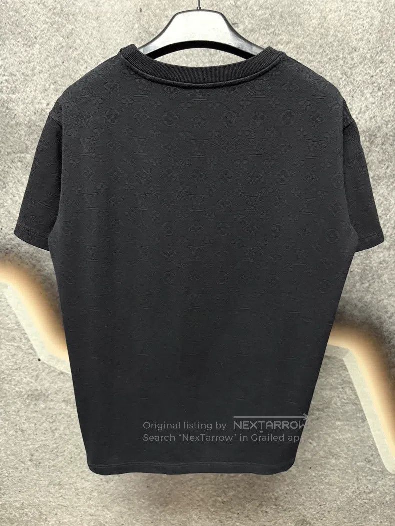 Louis Vuitton Louis Vuitton Black dark stripe short sleeve Size US L / EU 52-54 / 3 - 2 Thumbnail