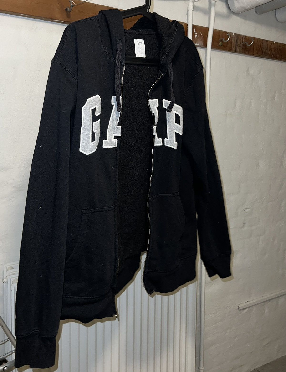 Gap GAP Zip Hoodie Black/Grey/White Size US L / EU 52-54 / 3 - 2 Thumbnail