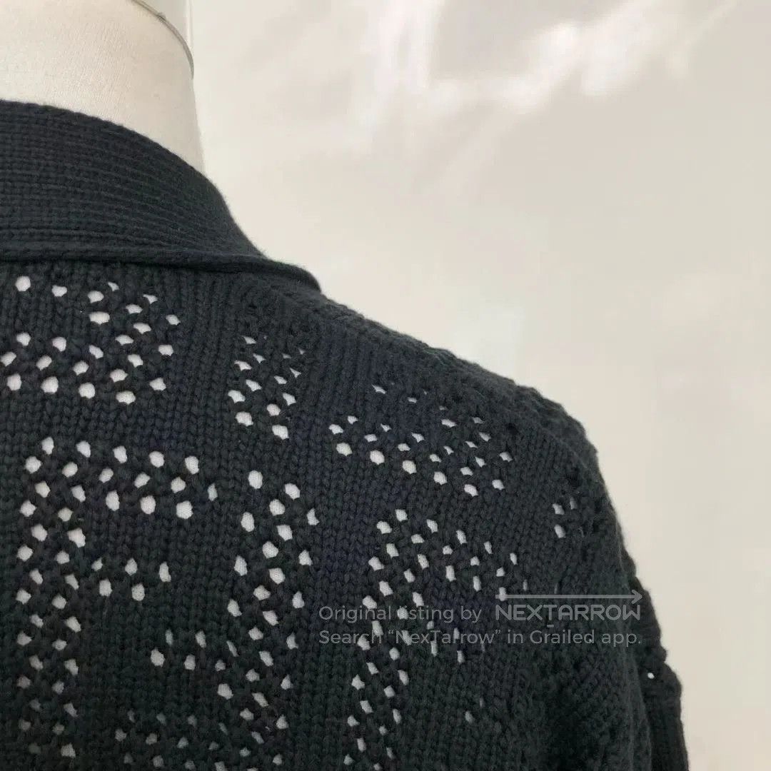 Fendi fendi black open cardigan with ff print. Size US S / EU 44-46 / 1 - 8 Thumbnail