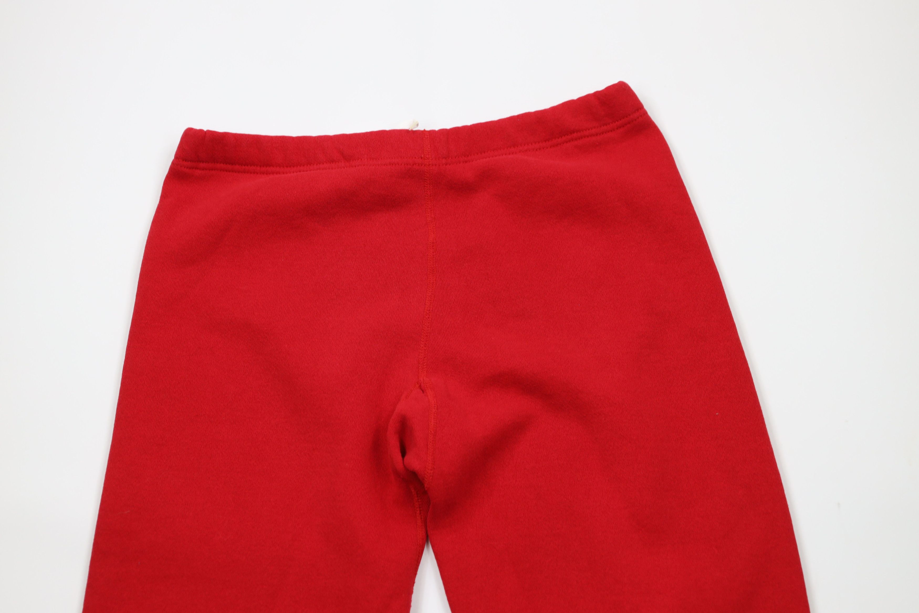 Vintage Vintage 80s 90s Streetwear Gusset Sweatpants Joggers USA Red Size US 36 / EU 52 - 11 Thumbnail