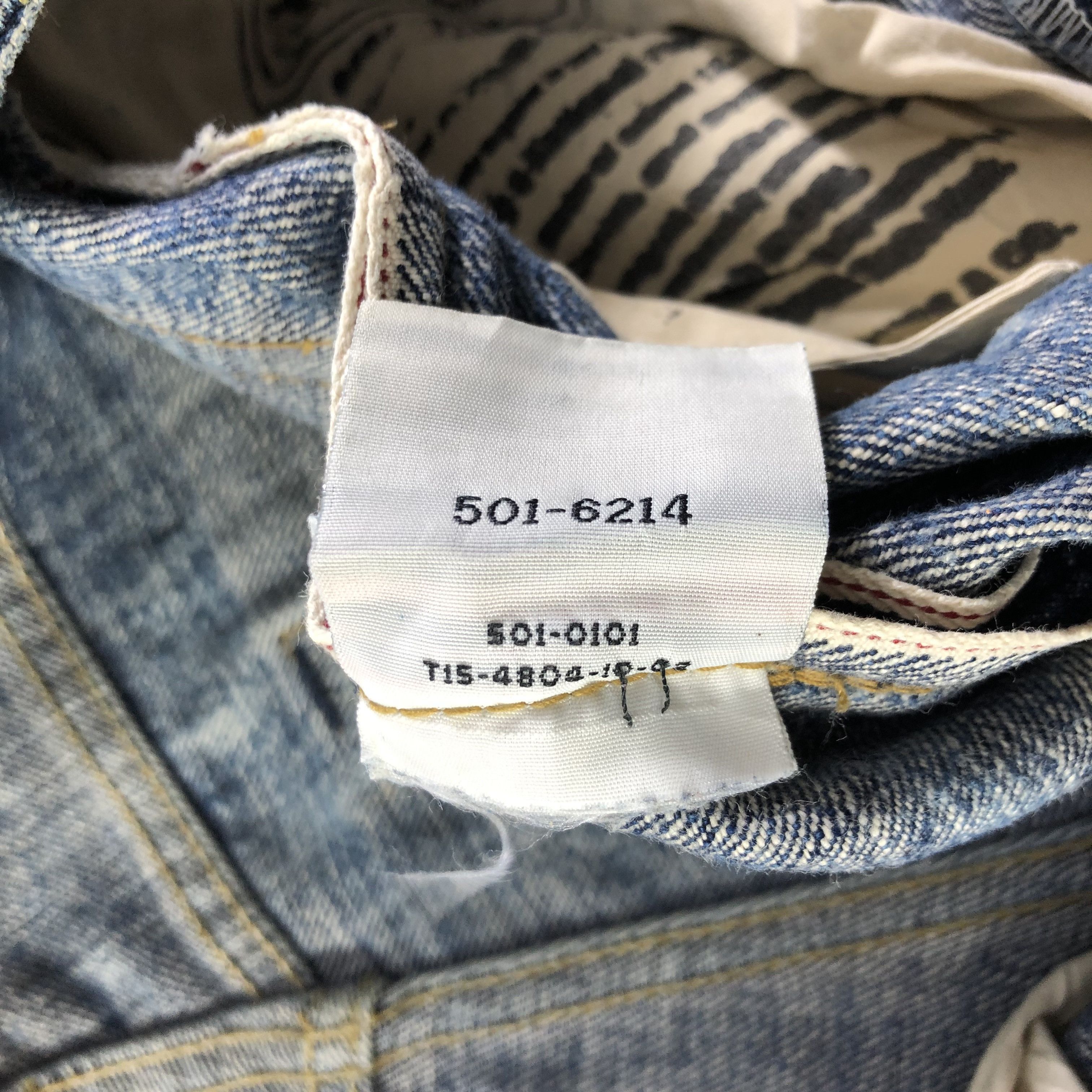 Levi's × Levi's Vintage Clothing × Vintage Vintage Levis 501 Redline Jeans-JM3186 Size US 30 / EU 46 - 9 Thumbnail