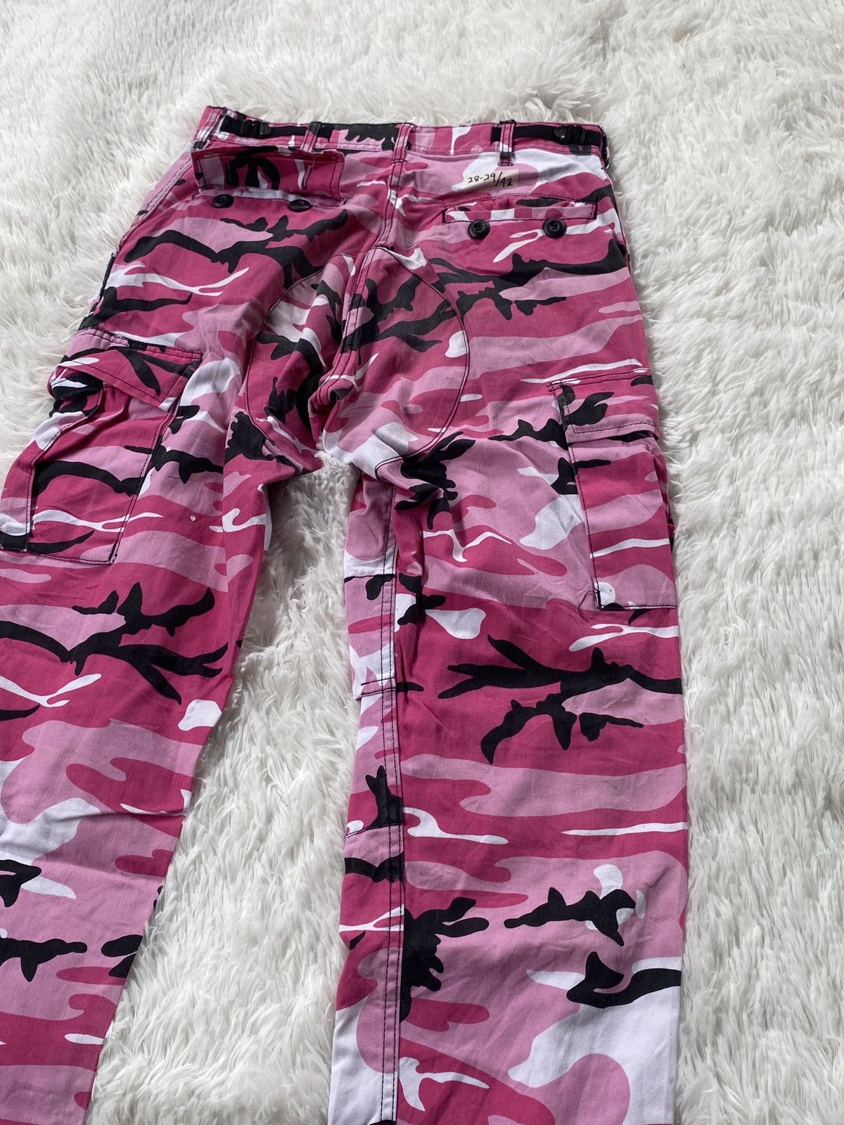 Rothco OFFER 🔥ROTHCO Pink Camouflage Paratrooper Cargo Pants Size US 29 - 12 Thumbnail