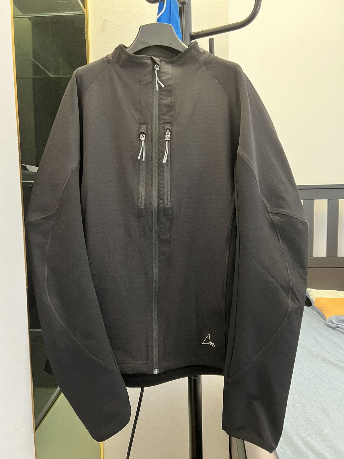 ROA Black Softshell Jacket Size US L / EU 52-54 / 3 - 2 Thumbnail