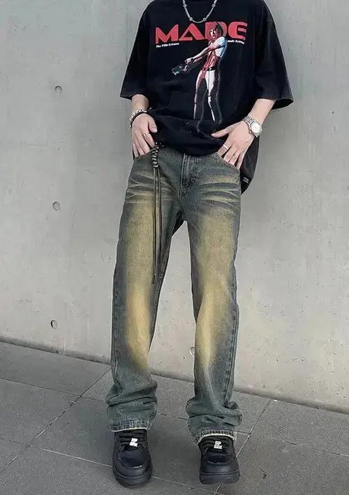 Other Y2K Flared Baggy Jeans Men Size US 30 / EU 46 - 3 Thumbnail