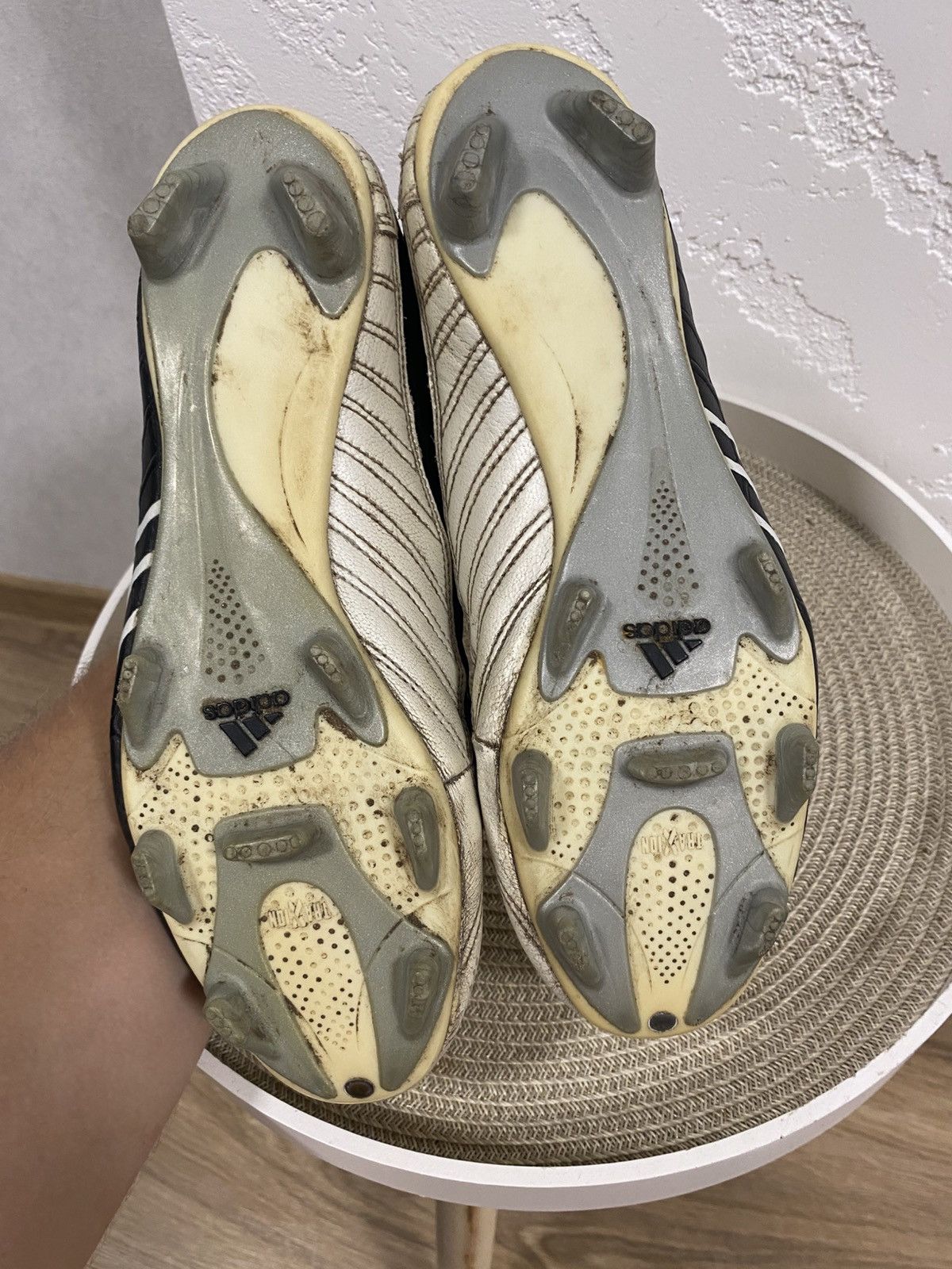 Adidas Rare Vintage Adidas F30 TRX Spider Soccer Cleats Size: 42 Size US 9 / EU 42 - 9 Thumbnail
